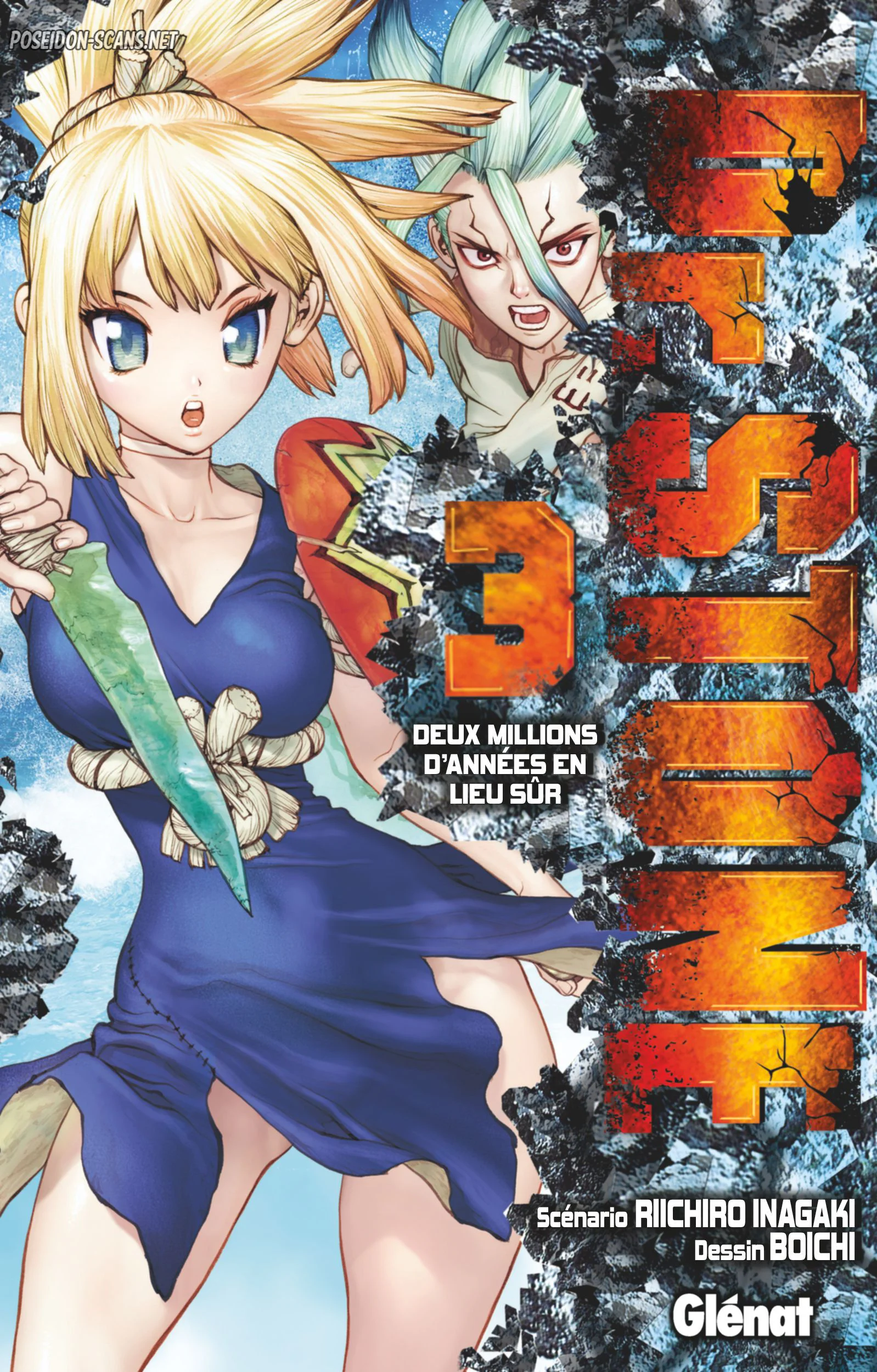Dr. STONE Chapitre 3 - Page 1