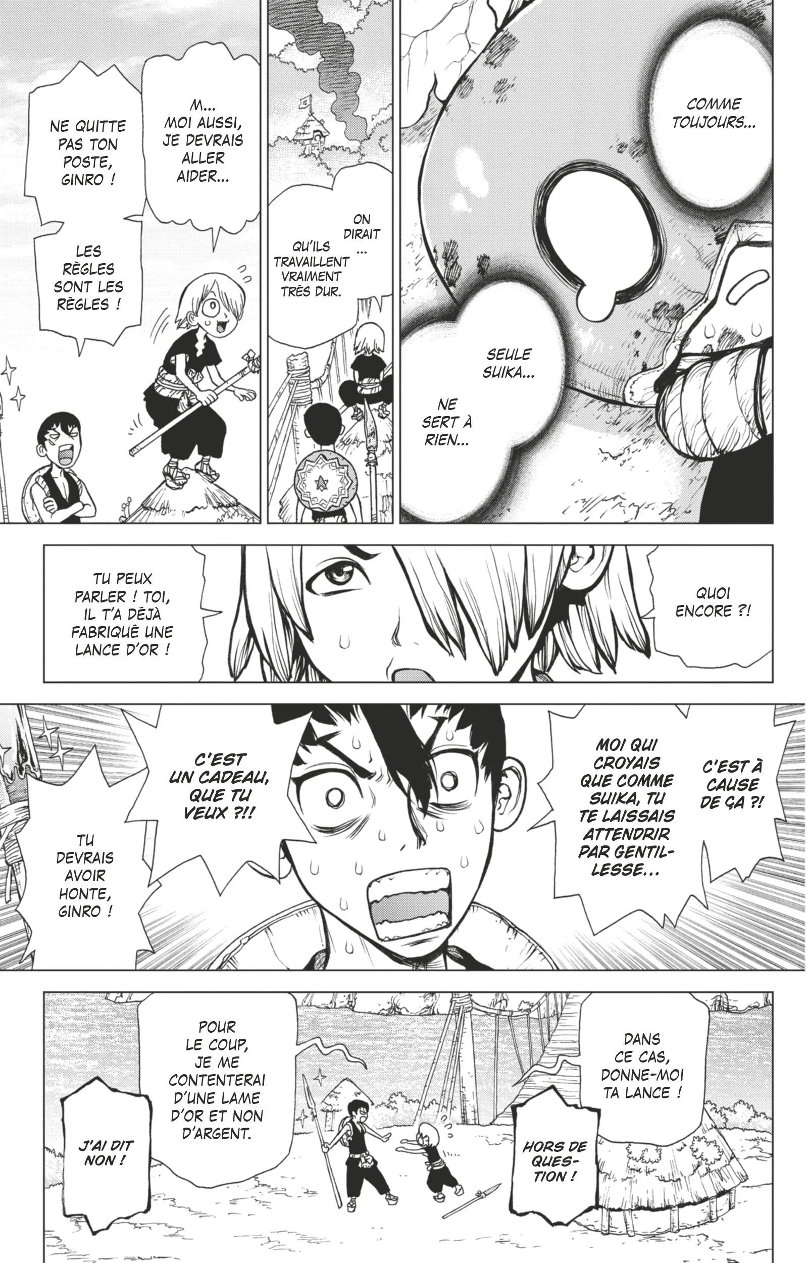 Dr. STONE Chapitre 3 - Page 110