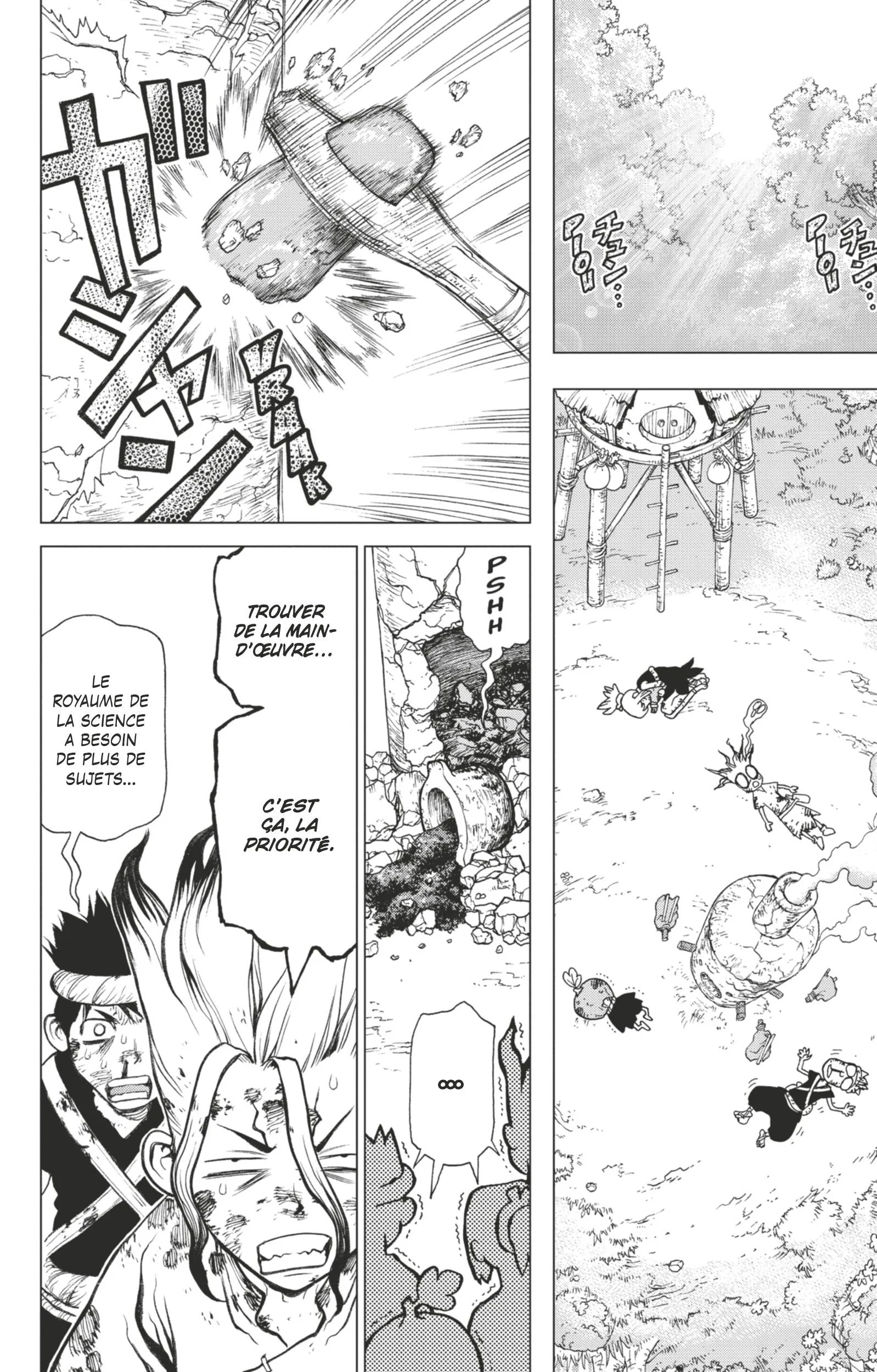 Dr. STONE Chapitre 3 - Page 111
