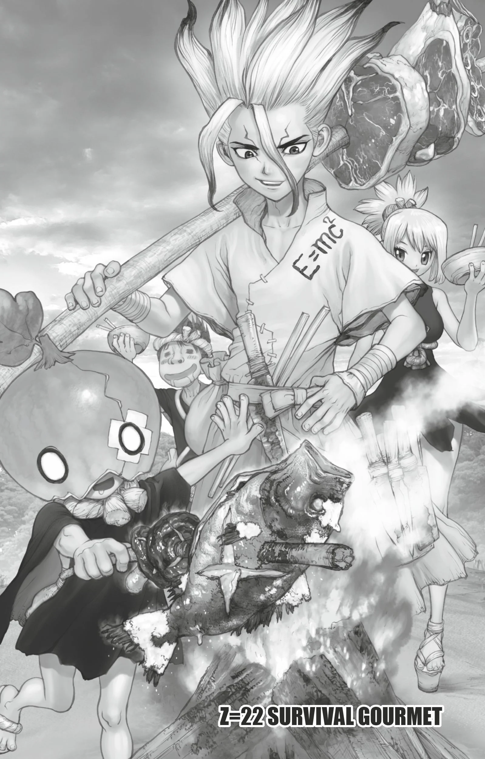 Dr. STONE Chapitre 3 - Page 114