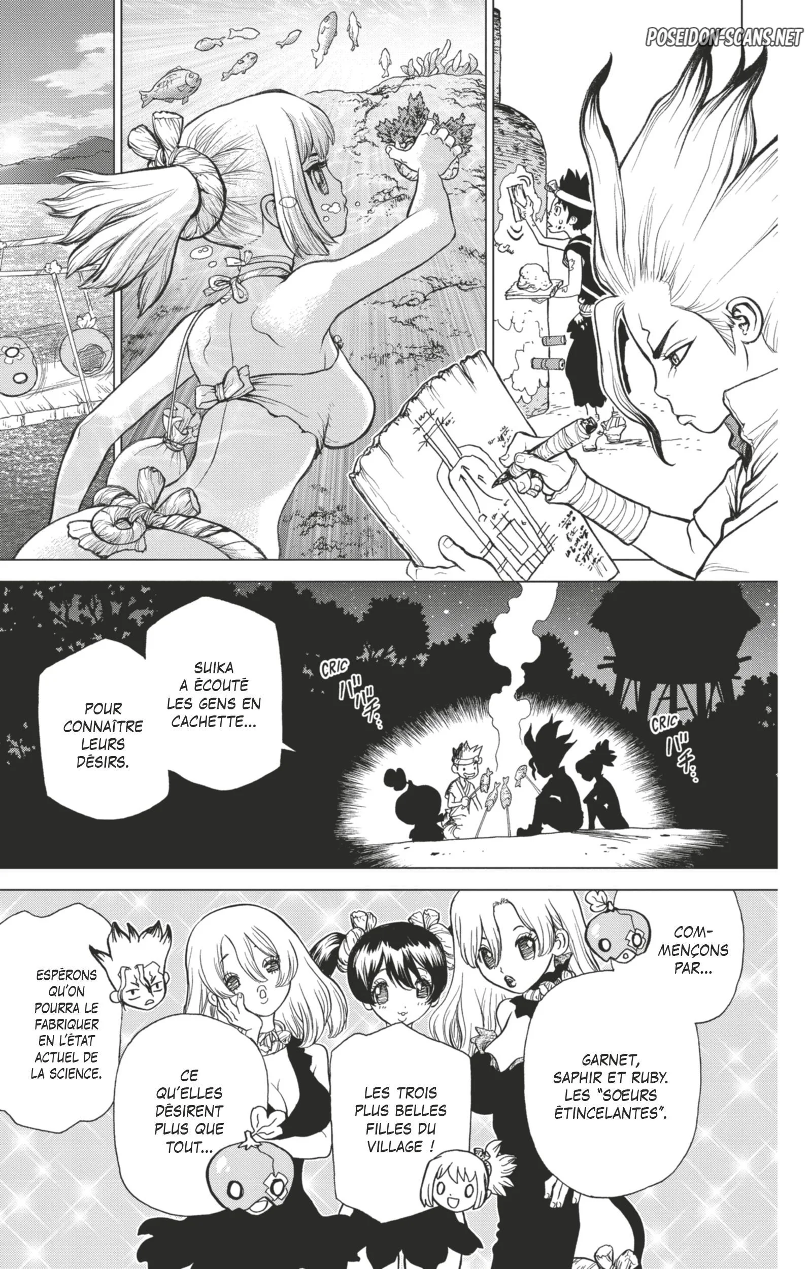 Dr. STONE Chapitre 3 - Page 118