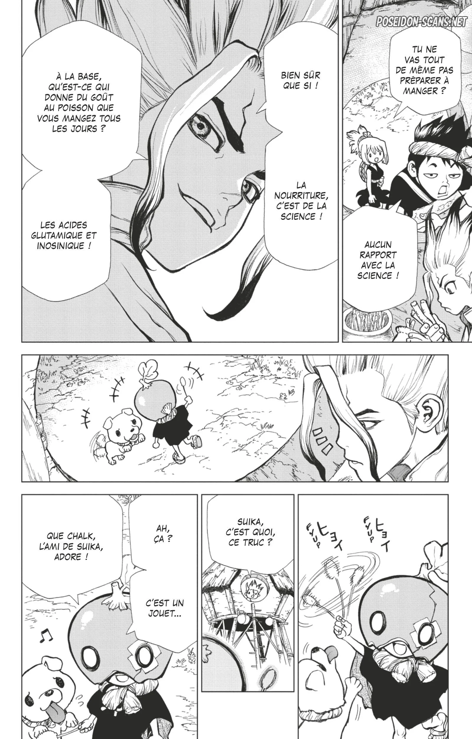 Dr. STONE Chapitre 3 - Page 121