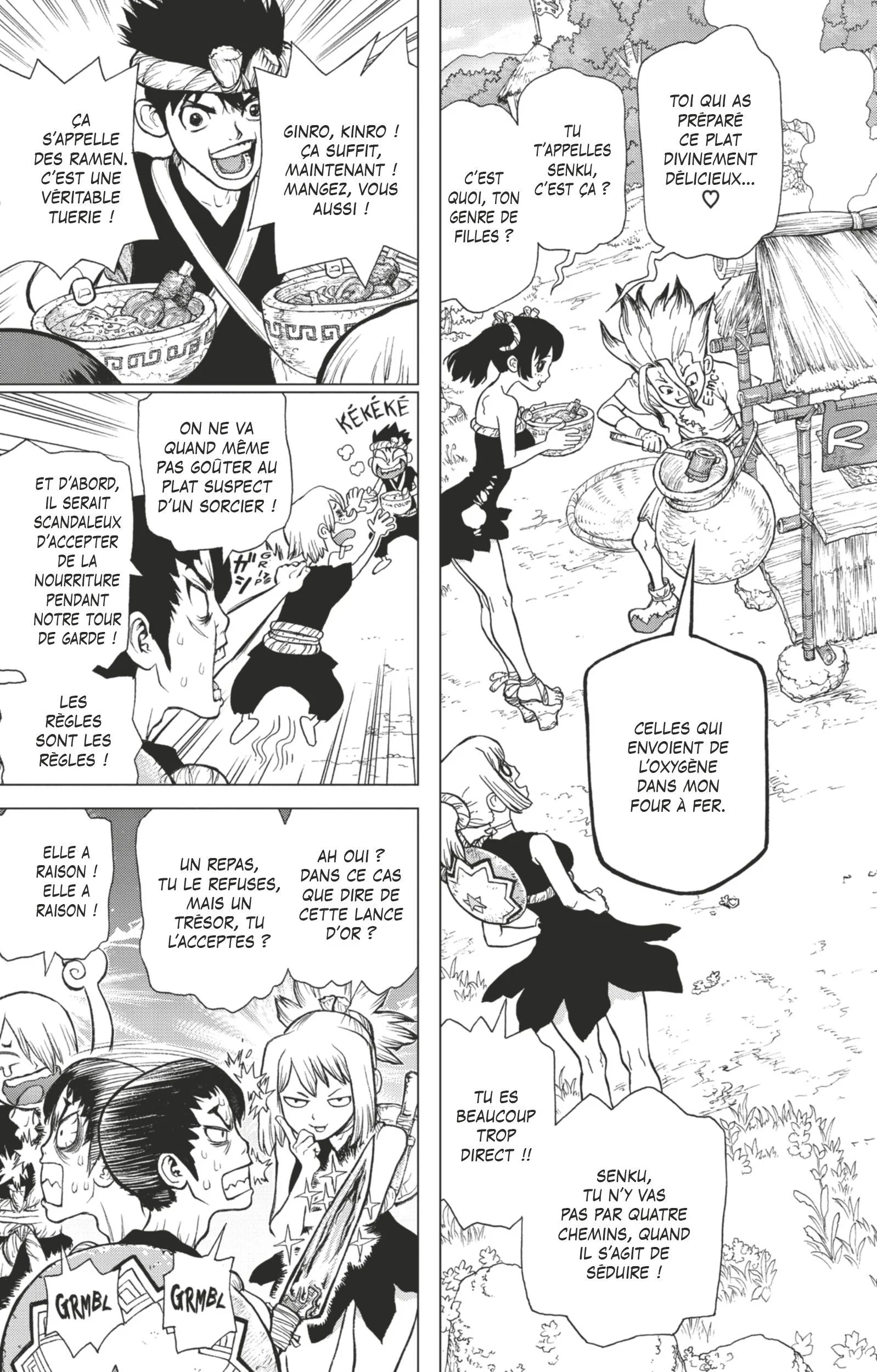 Dr. STONE Chapitre 3 - Page 140