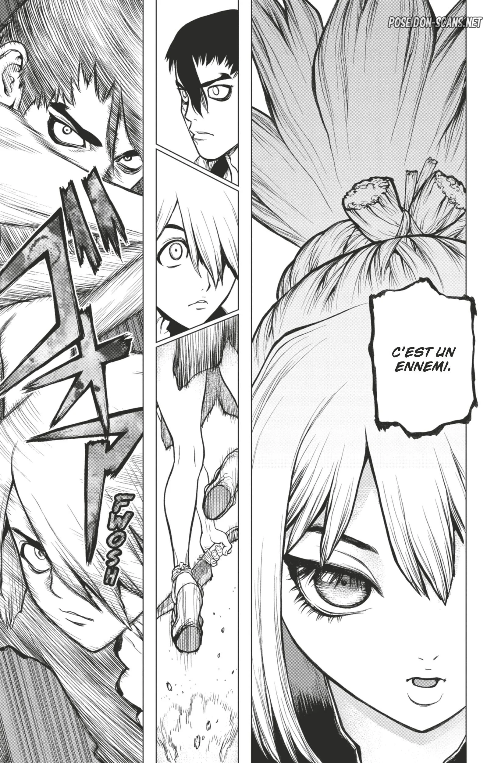 Dr. STONE Chapitre 3 - Page 142