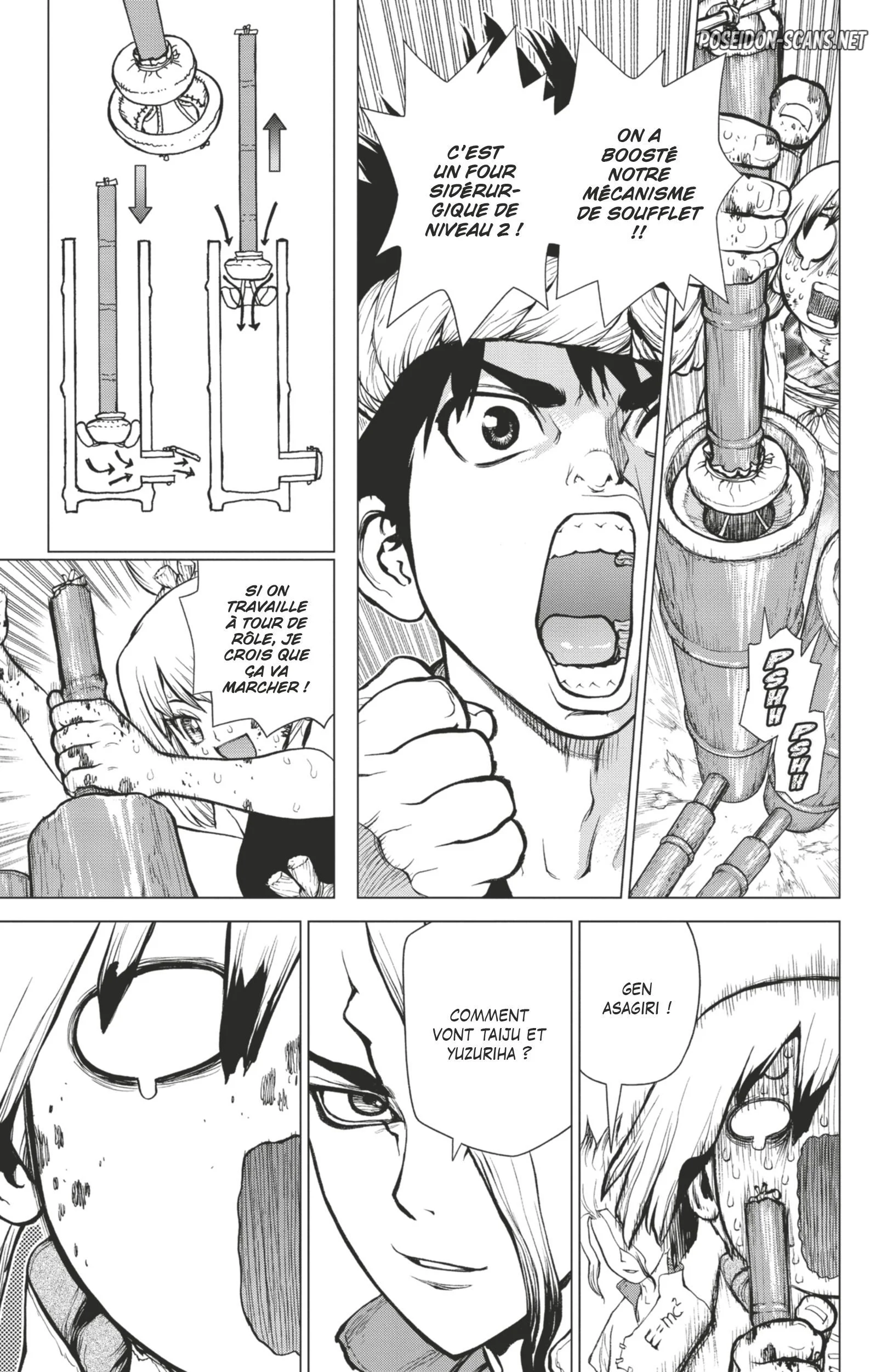 Dr. STONE Chapitre 3 - Page 148