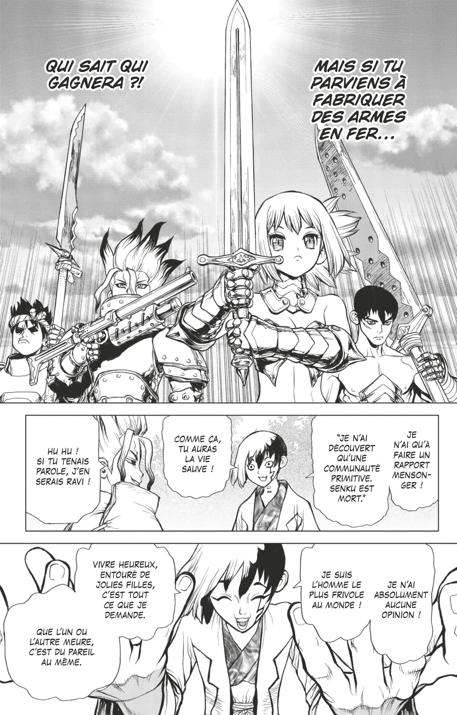 Dr. STONE Chapitre 3 - Page 152