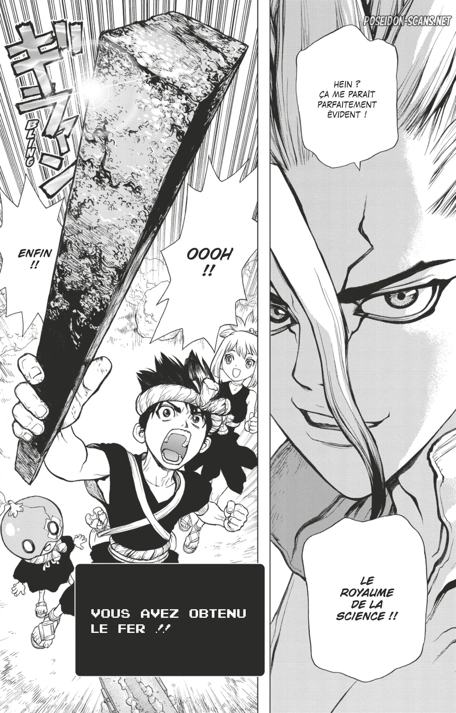 Dr. STONE Chapitre 3 - Page 154