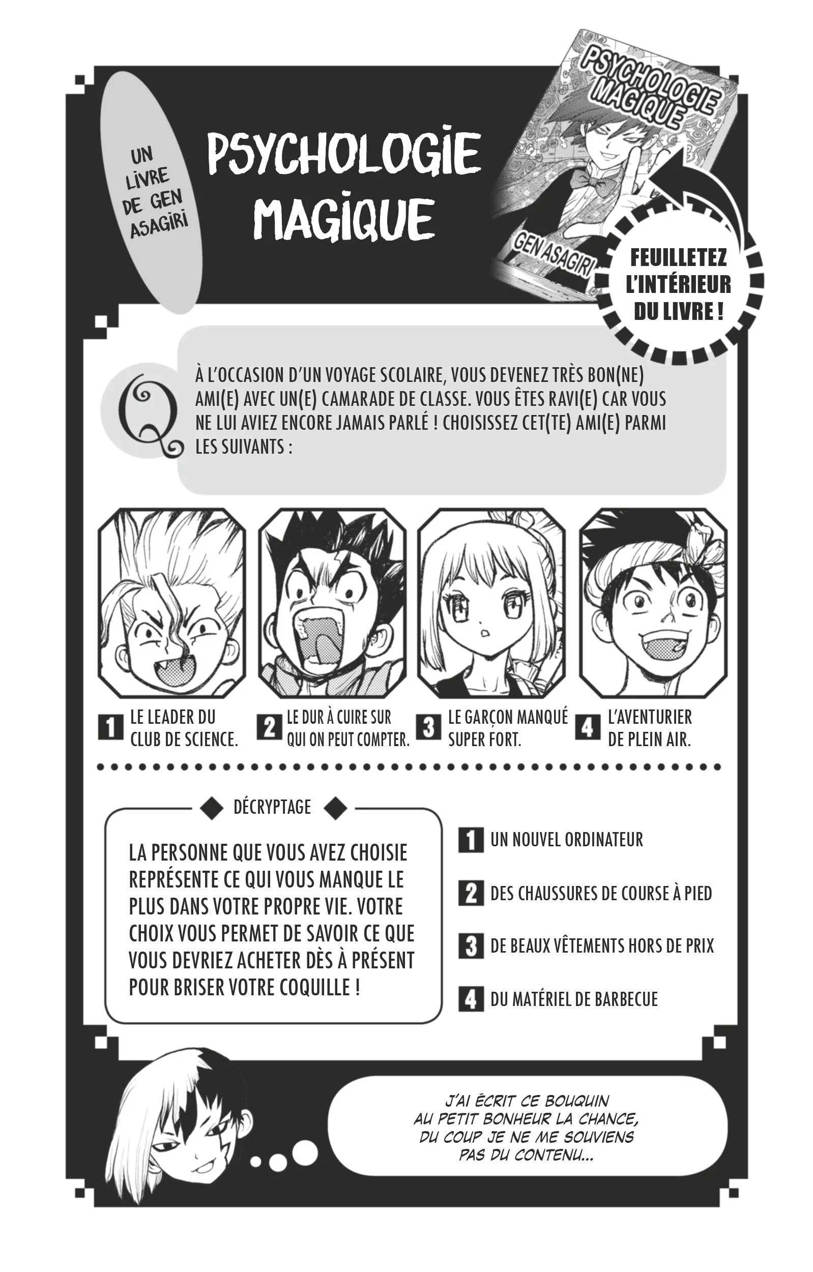 Dr. STONE Chapitre 3 - Page 155