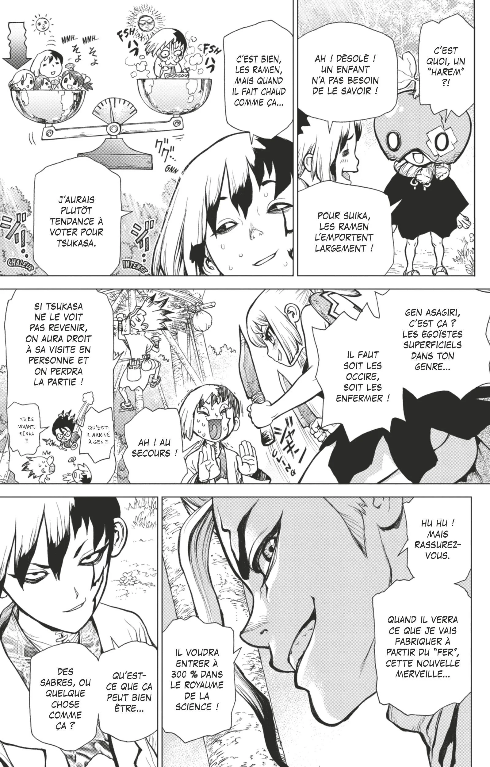 Dr. STONE Chapitre 3 - Page 158