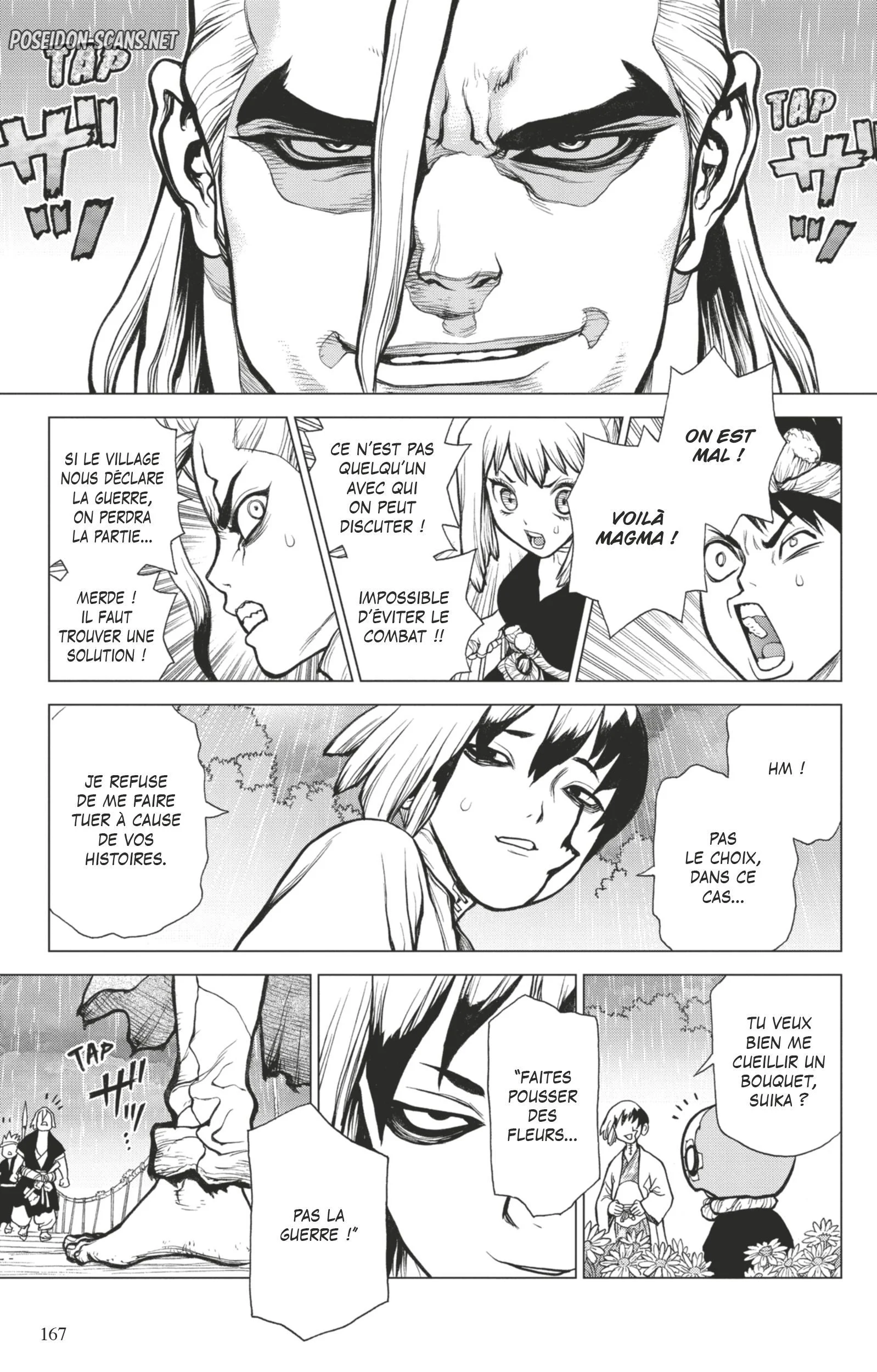 Dr. STONE Chapitre 3 - Page 166