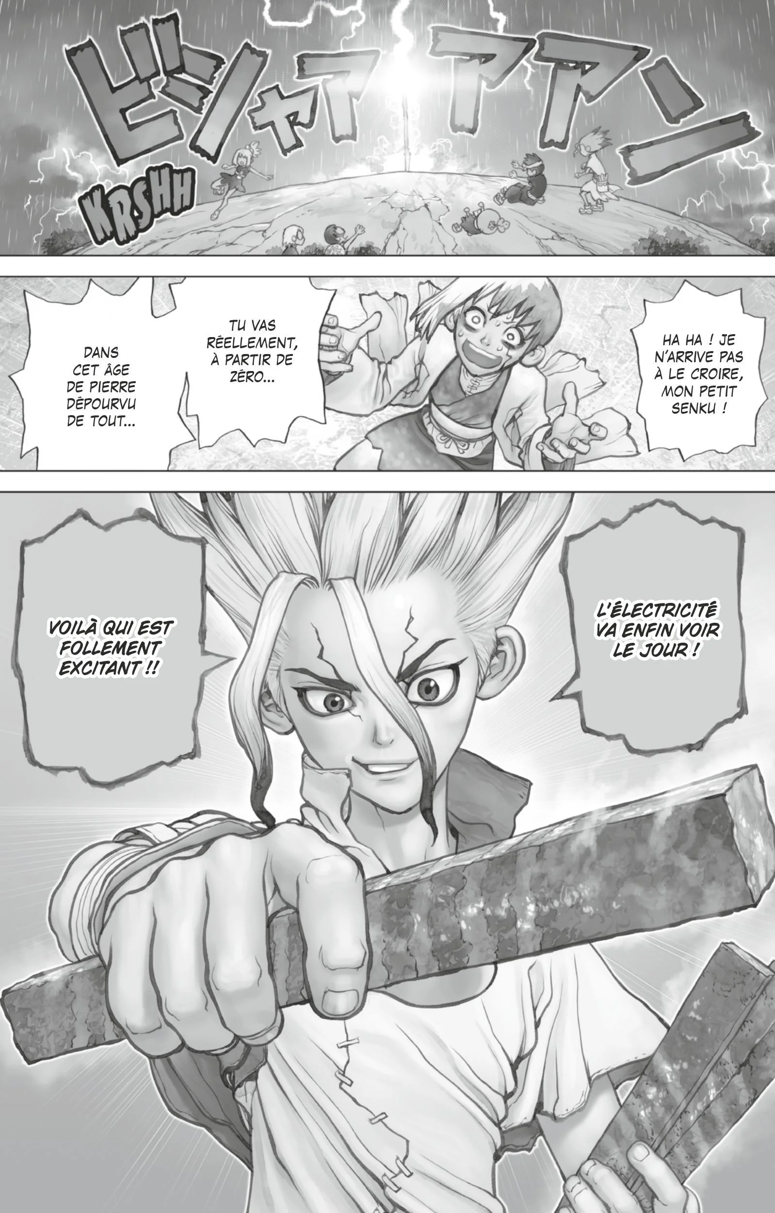 Dr. STONE Chapitre 3 - Page 177