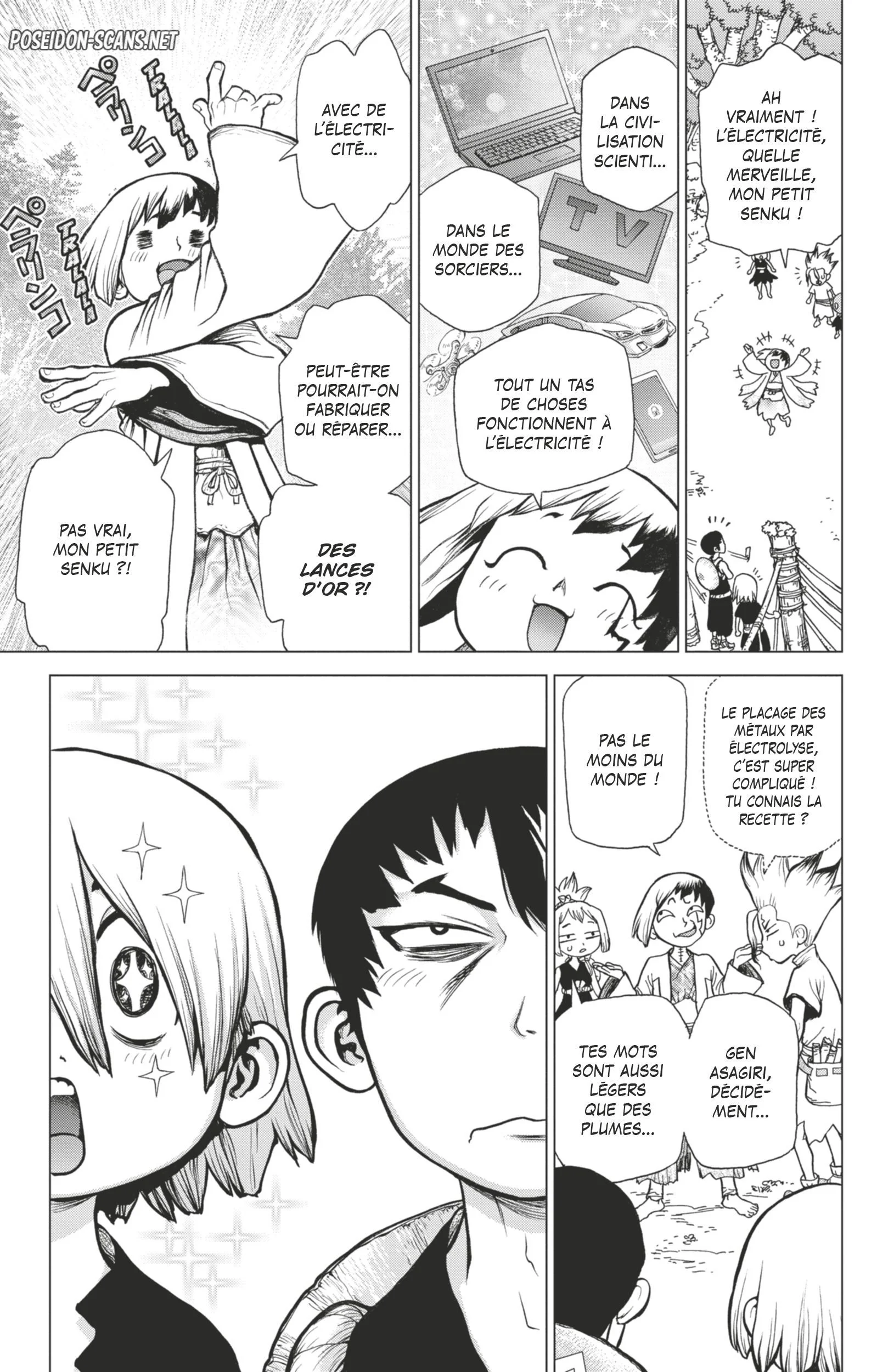 Dr. STONE Chapitre 3 - Page 184