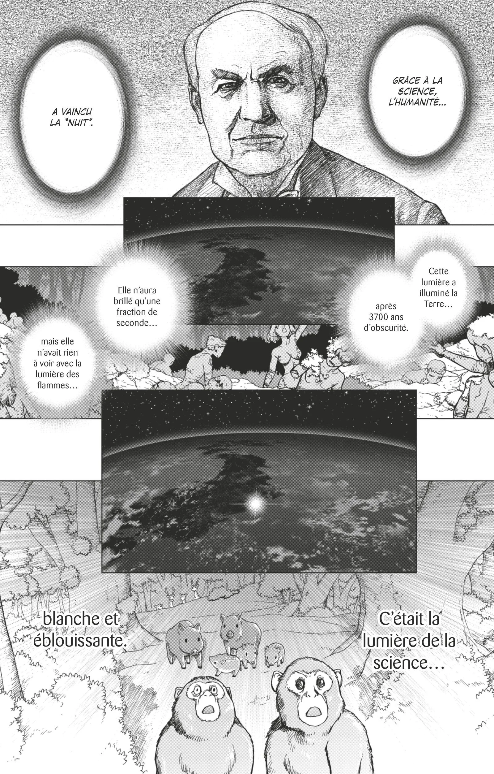 Dr. STONE Chapitre 3 - Page 188