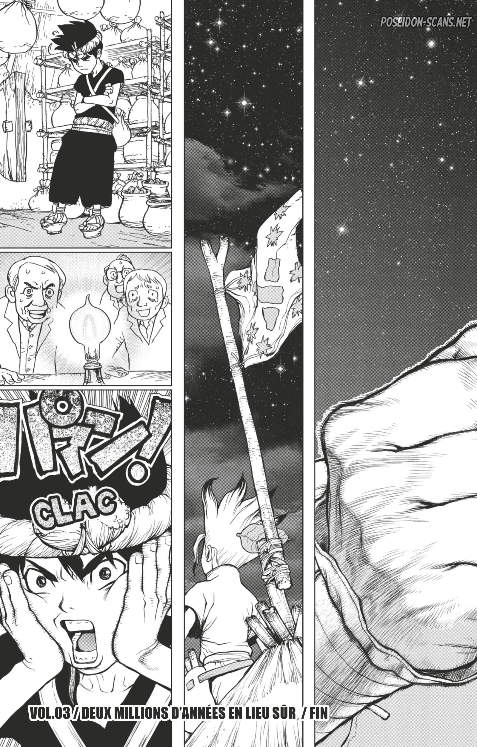 Dr. STONE Chapitre 3 - Page 196