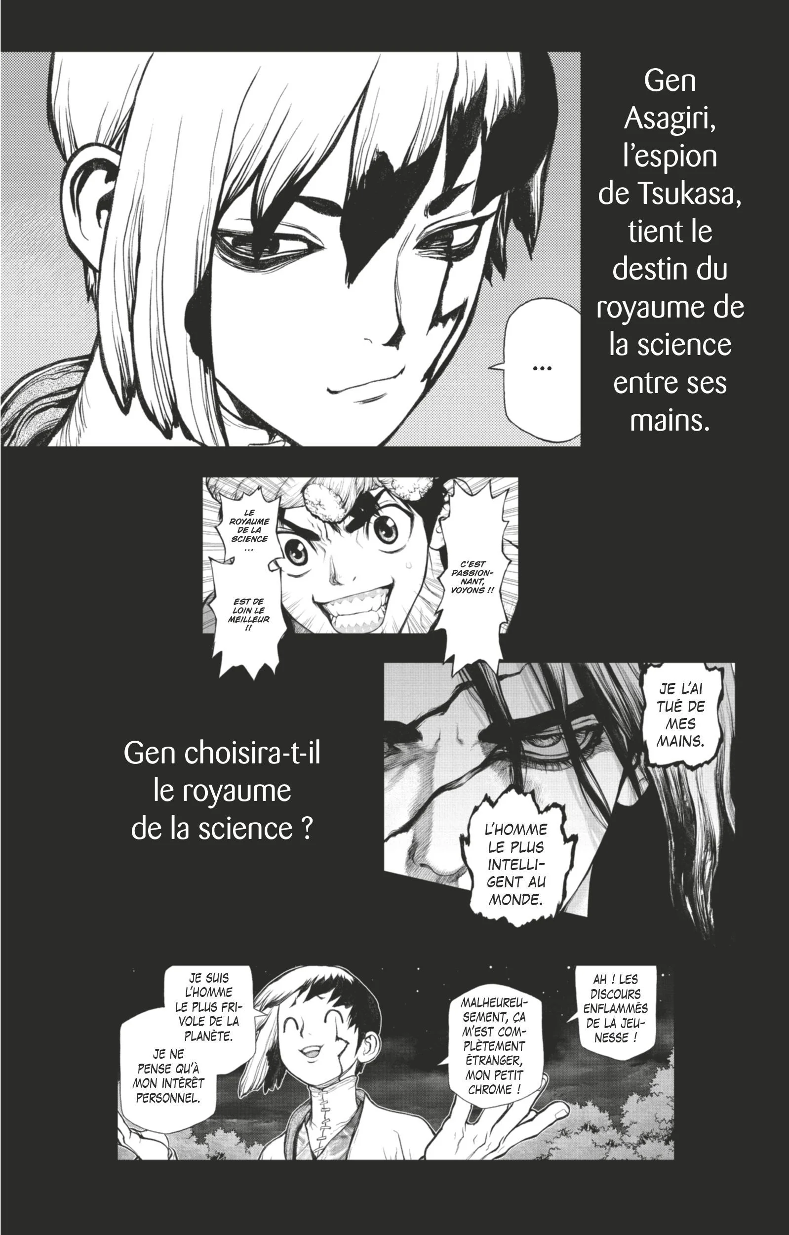 Dr. STONE Chapitre 3 - Page 197