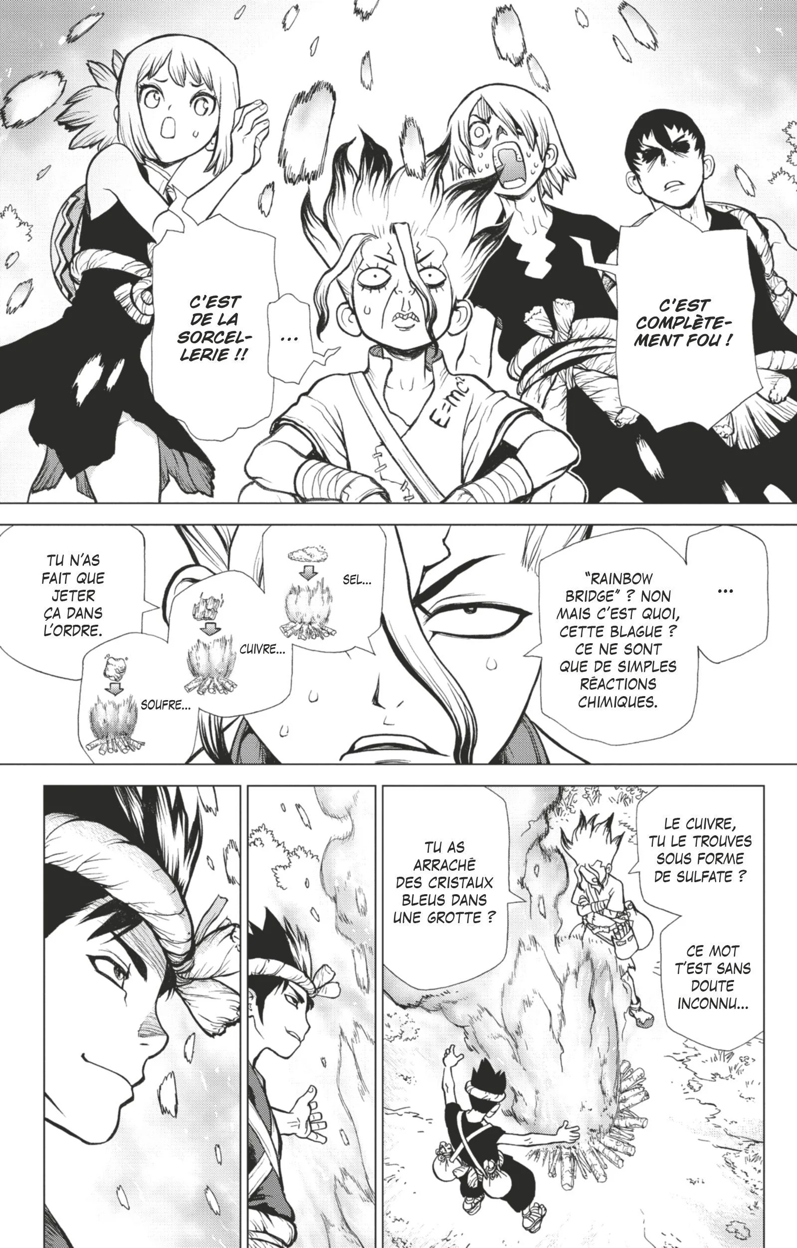 Dr. STONE Chapitre 3 - Page 36