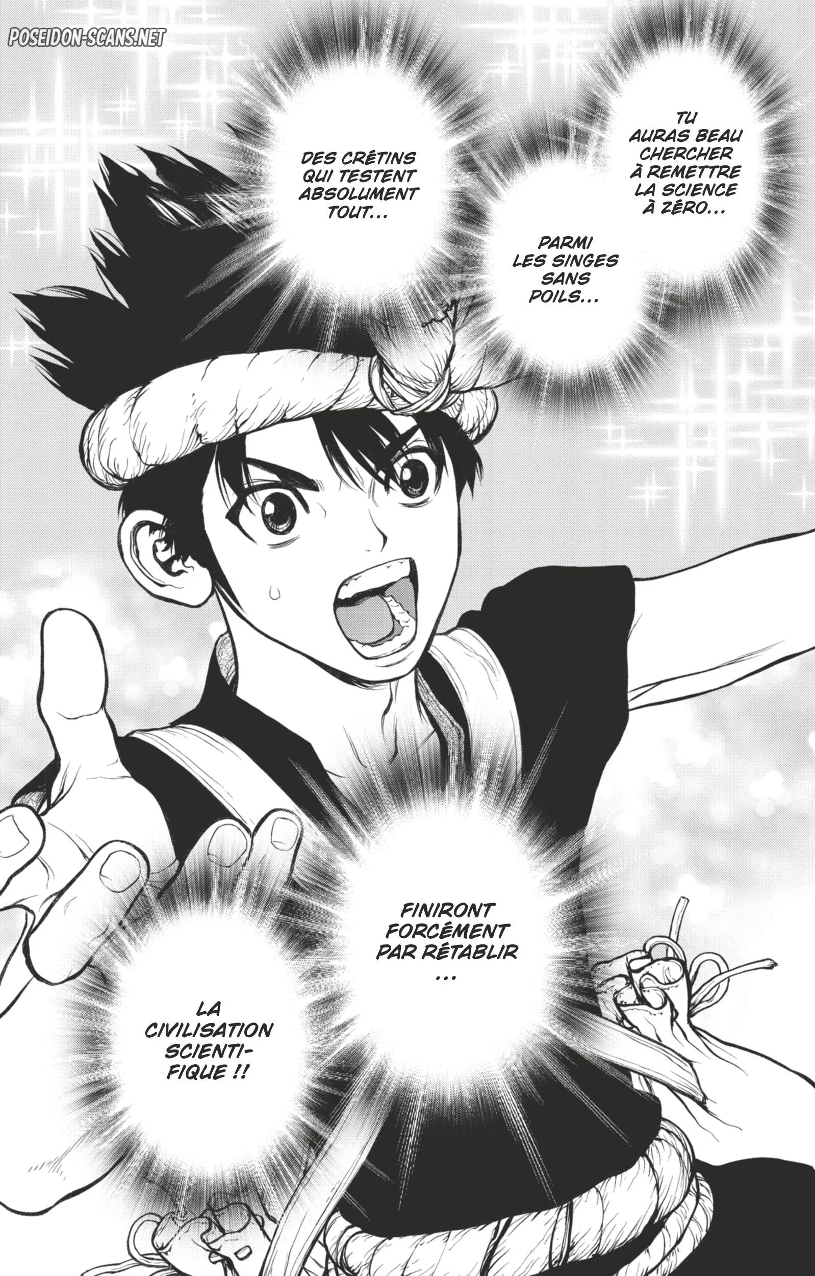 Dr. STONE Chapitre 3 - Page 43