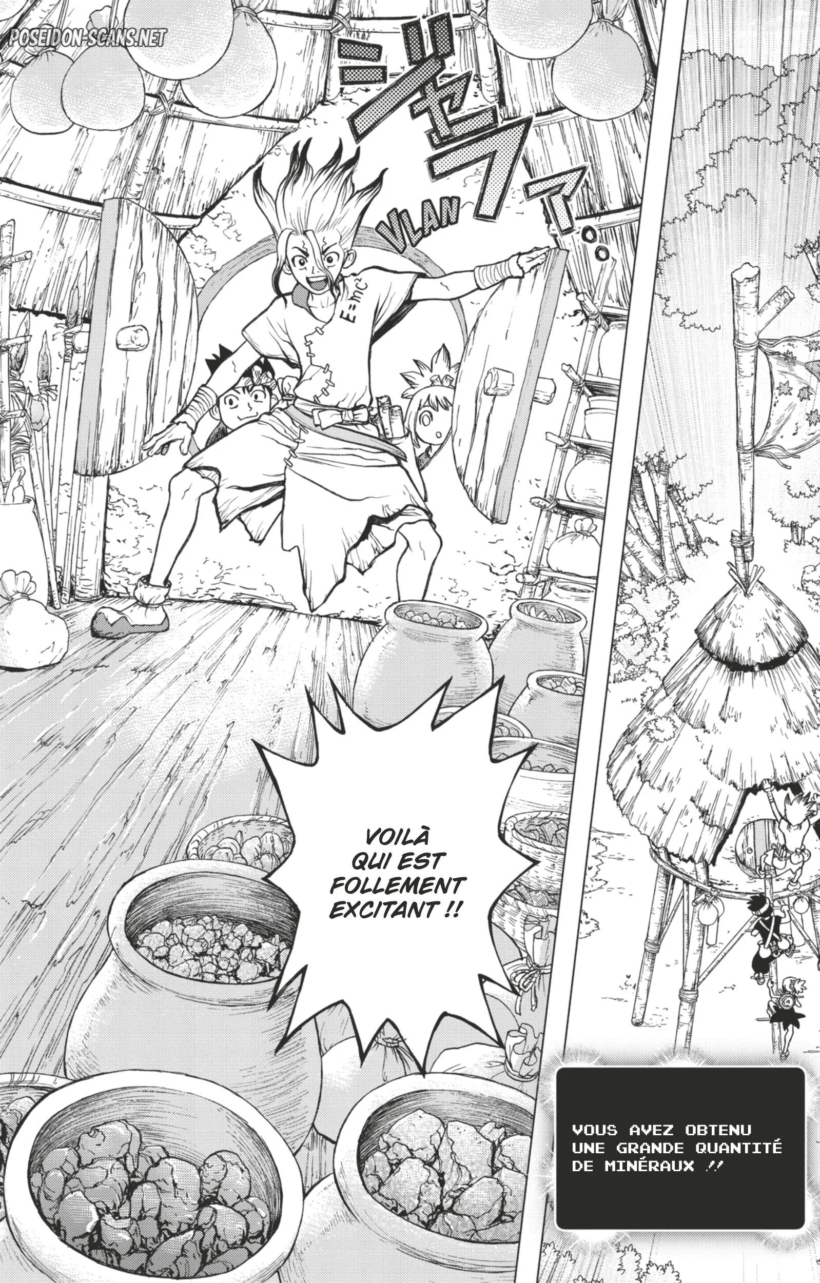 Dr. STONE Chapitre 3 - Page 55