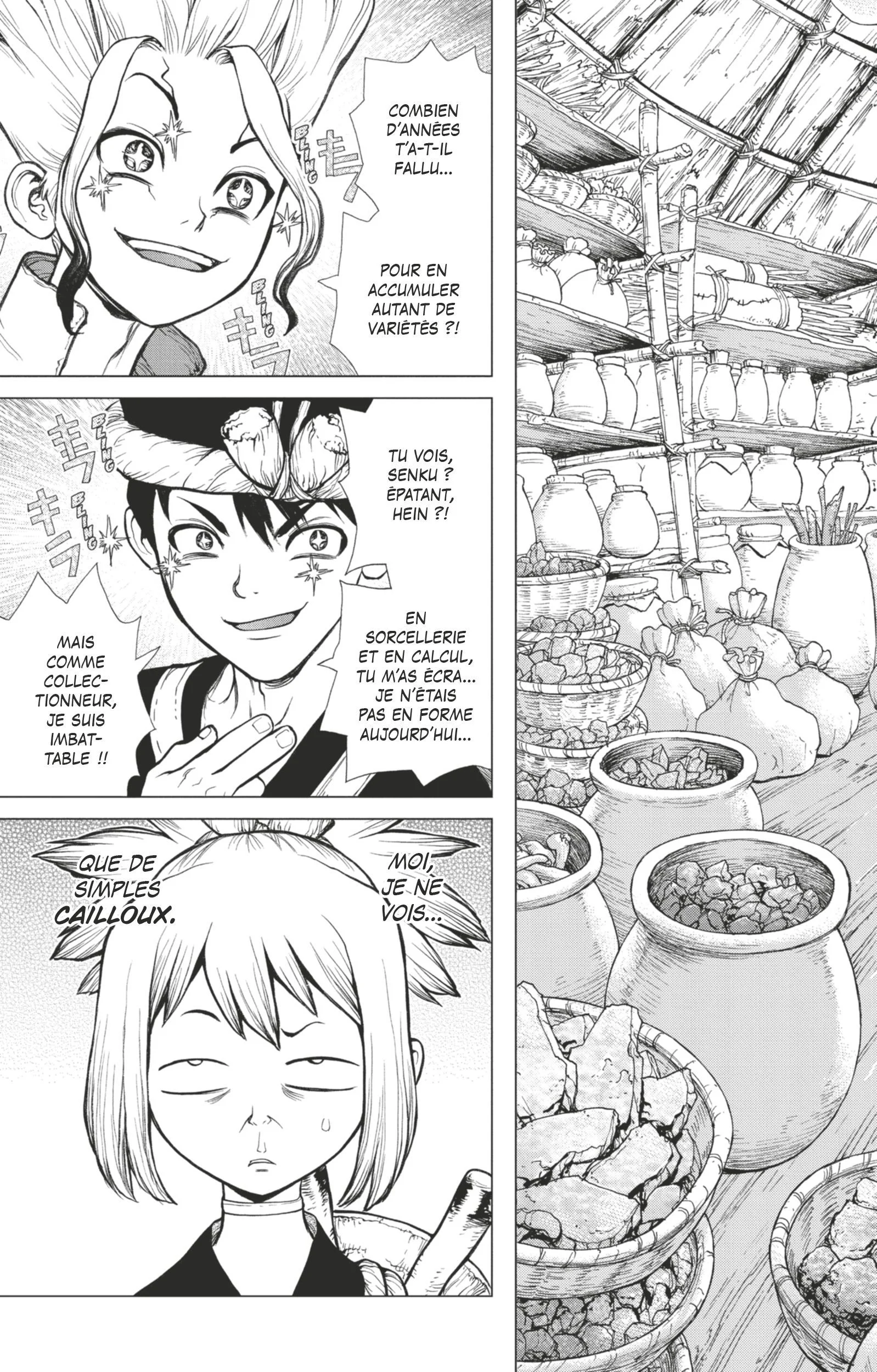 Dr. STONE Chapitre 3 - Page 56