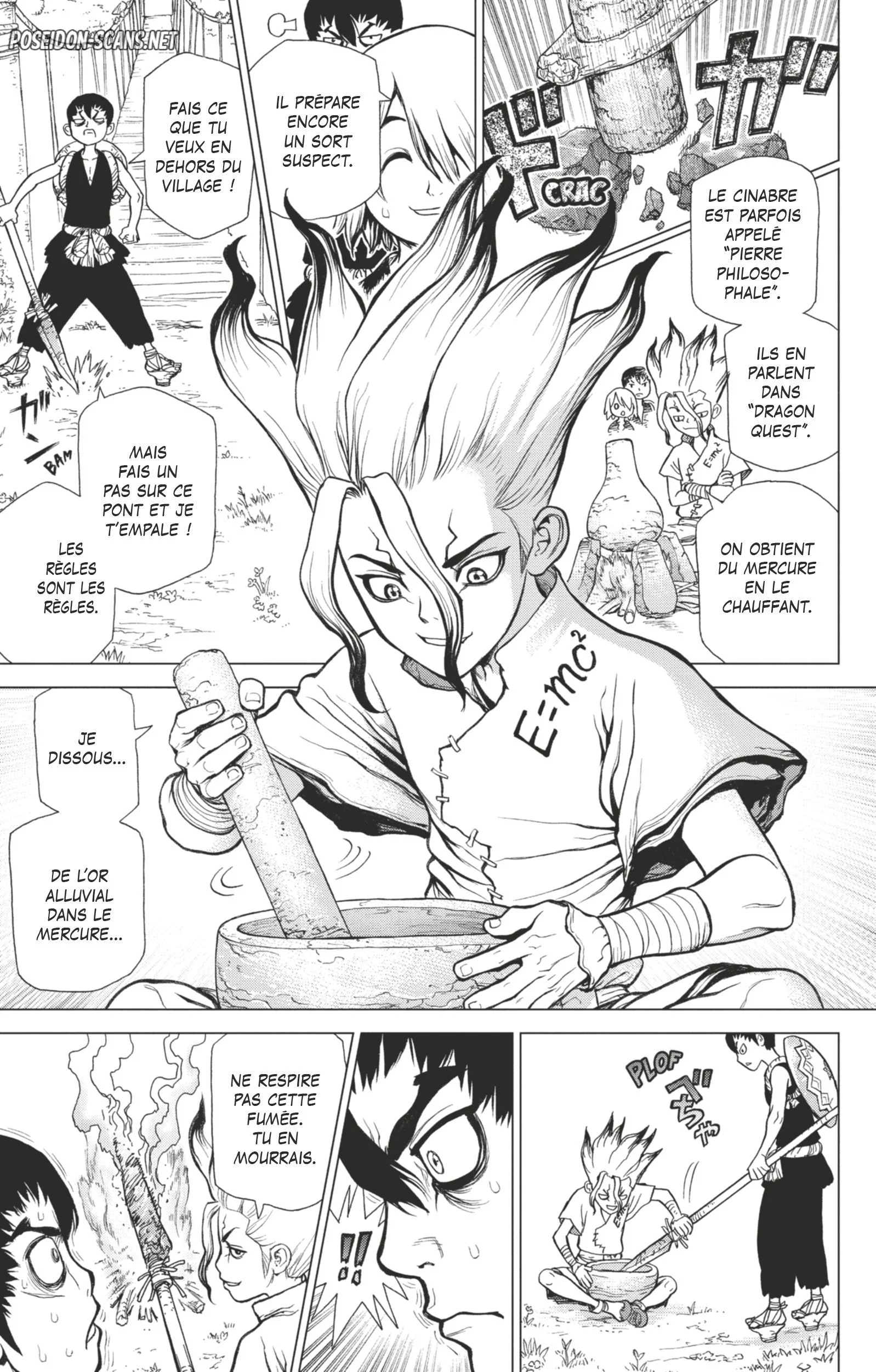 Dr. STONE Chapitre 3 - Page 58