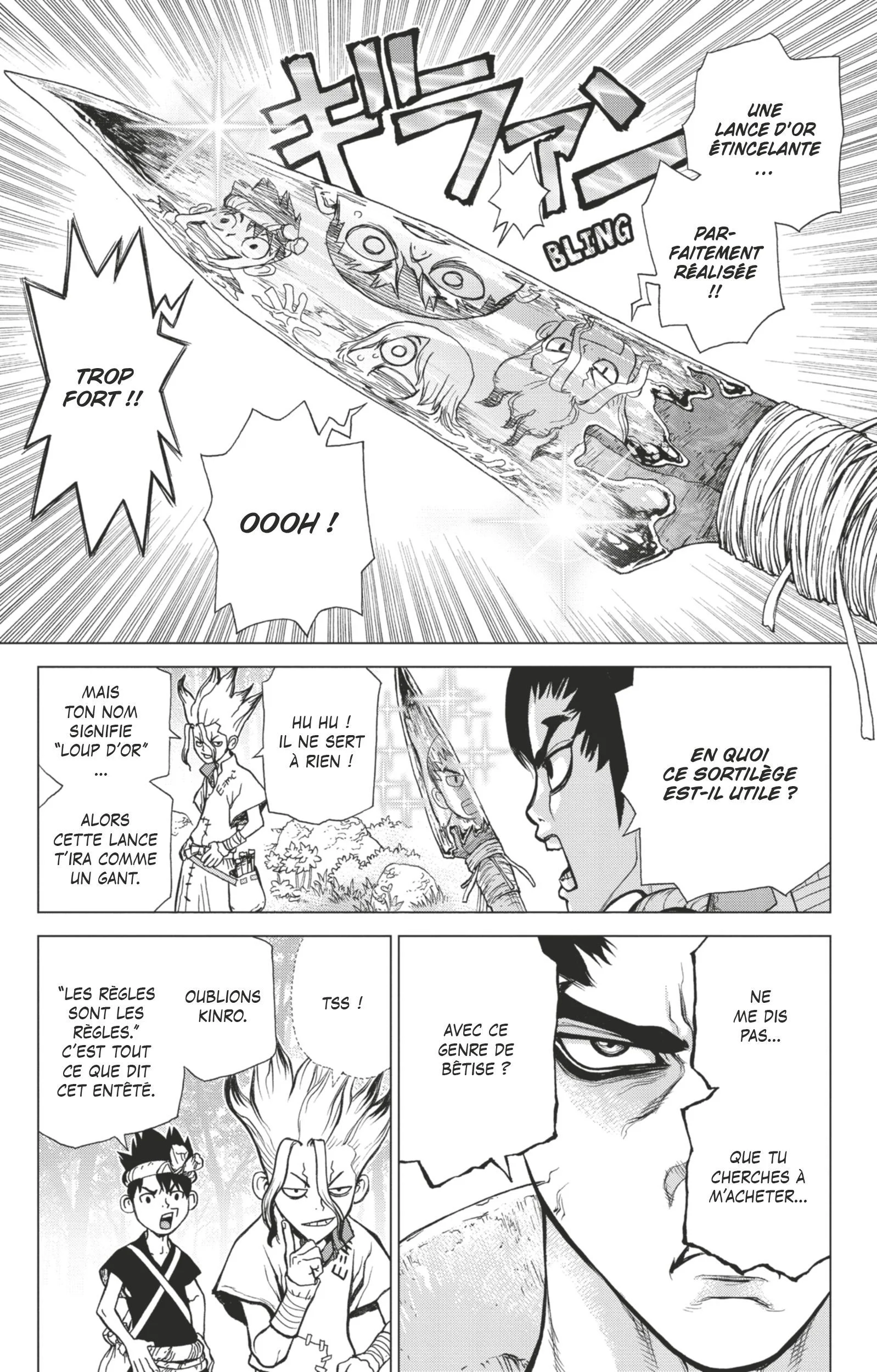 Dr. STONE Chapitre 3 - Page 59