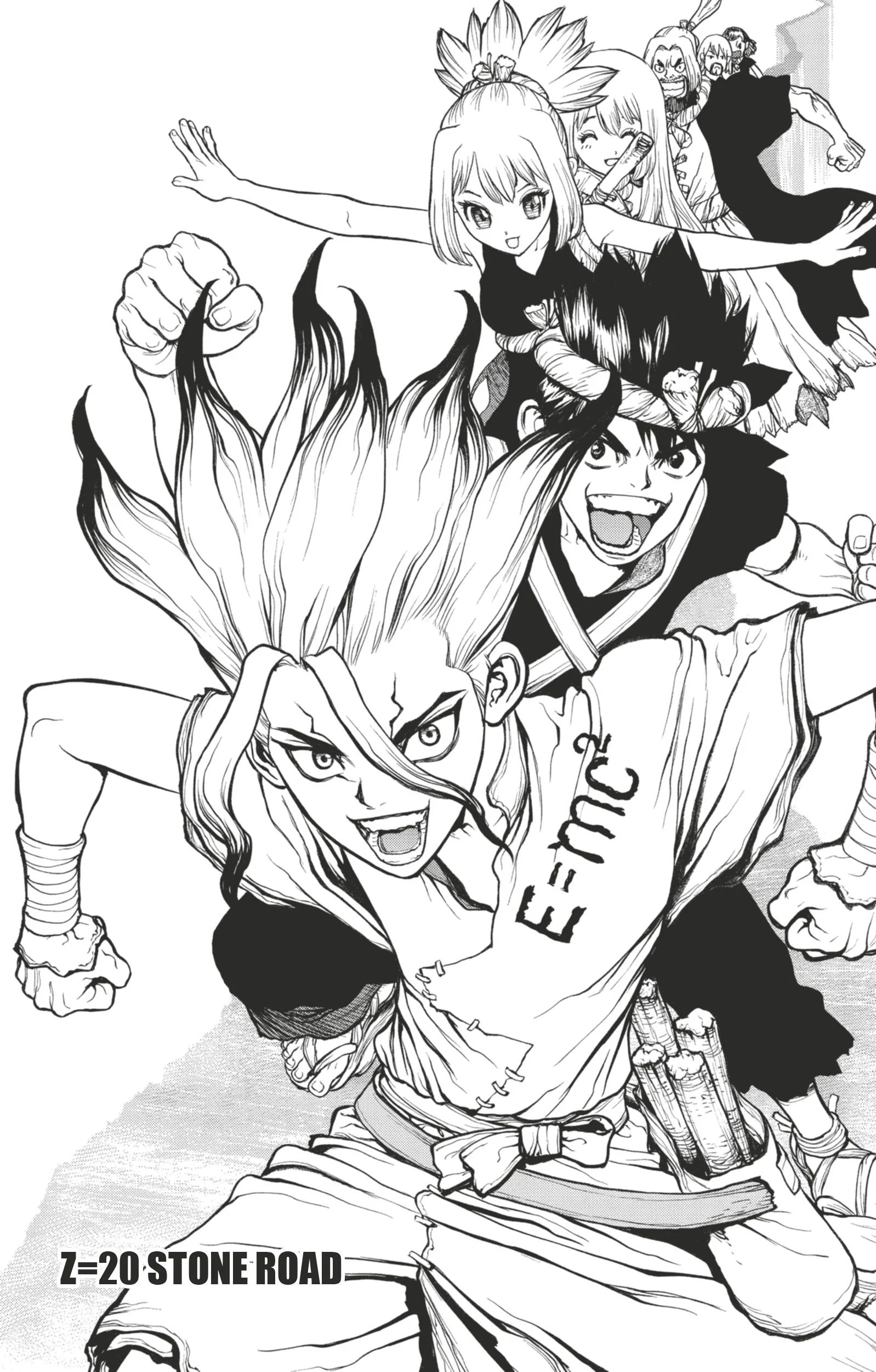 Dr. STONE Chapitre 3 - Page 74