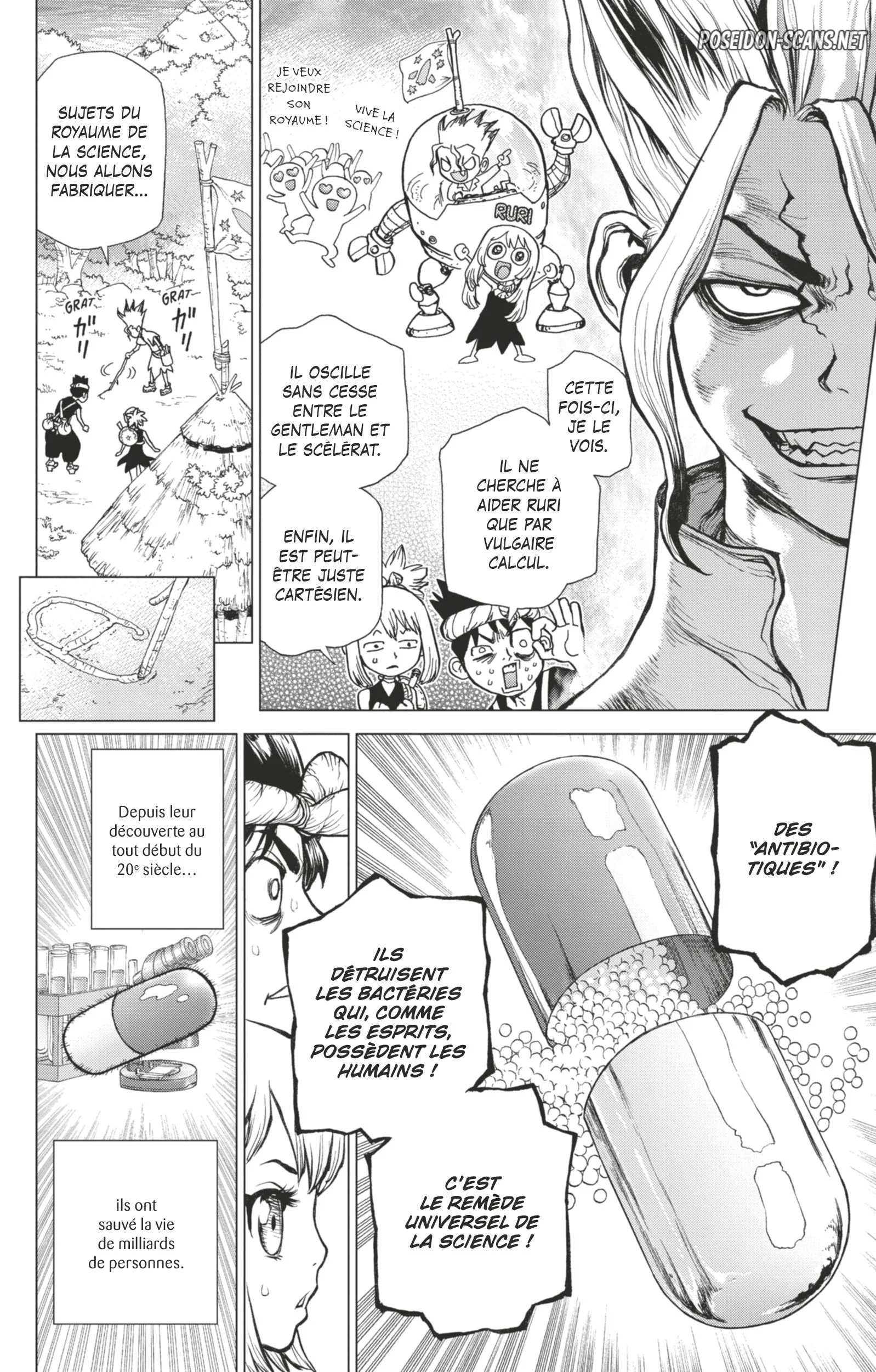 Dr. STONE Chapitre 3 - Page 79