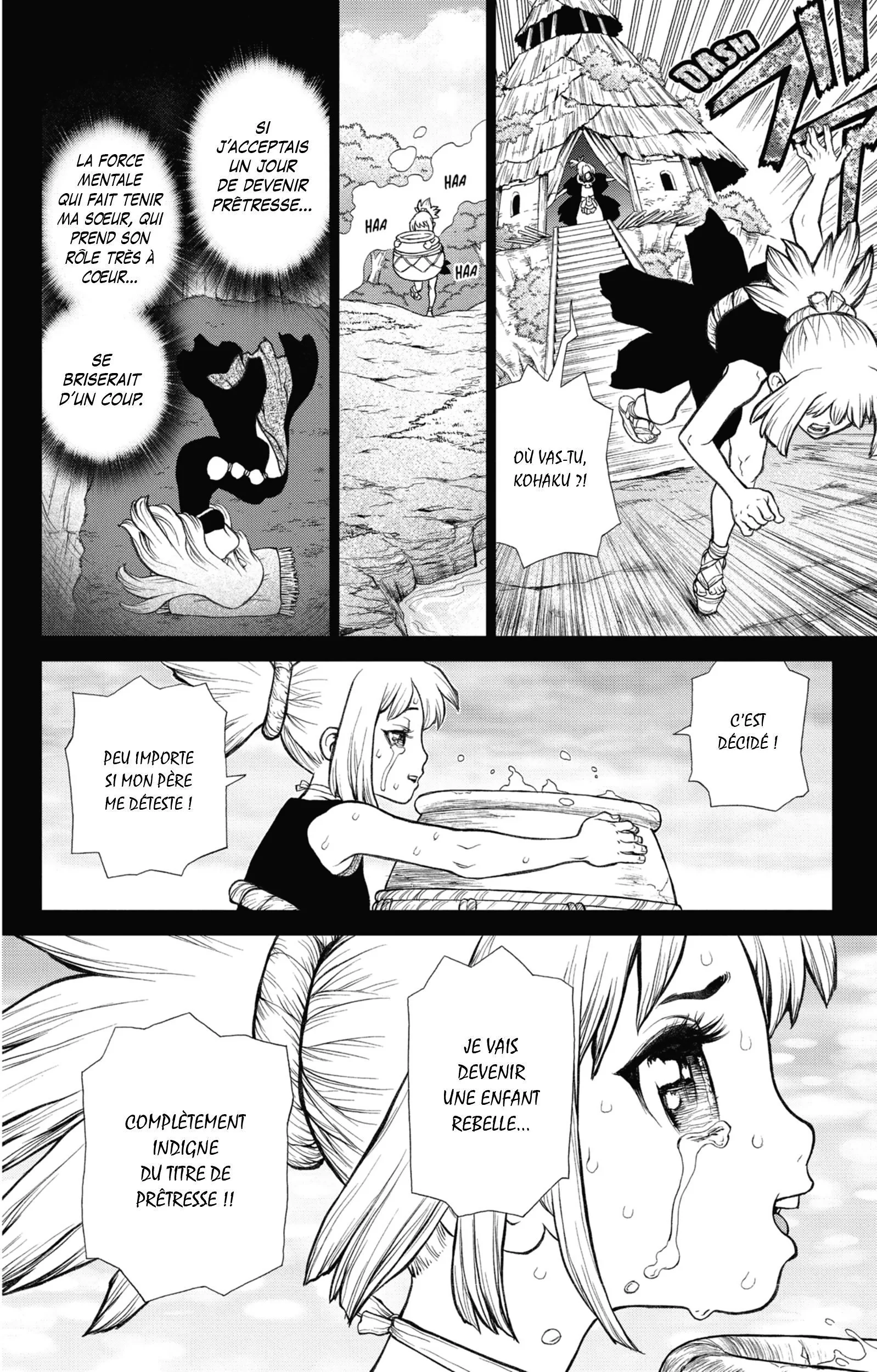 Dr. STONE Chapitre 4 - Page 110