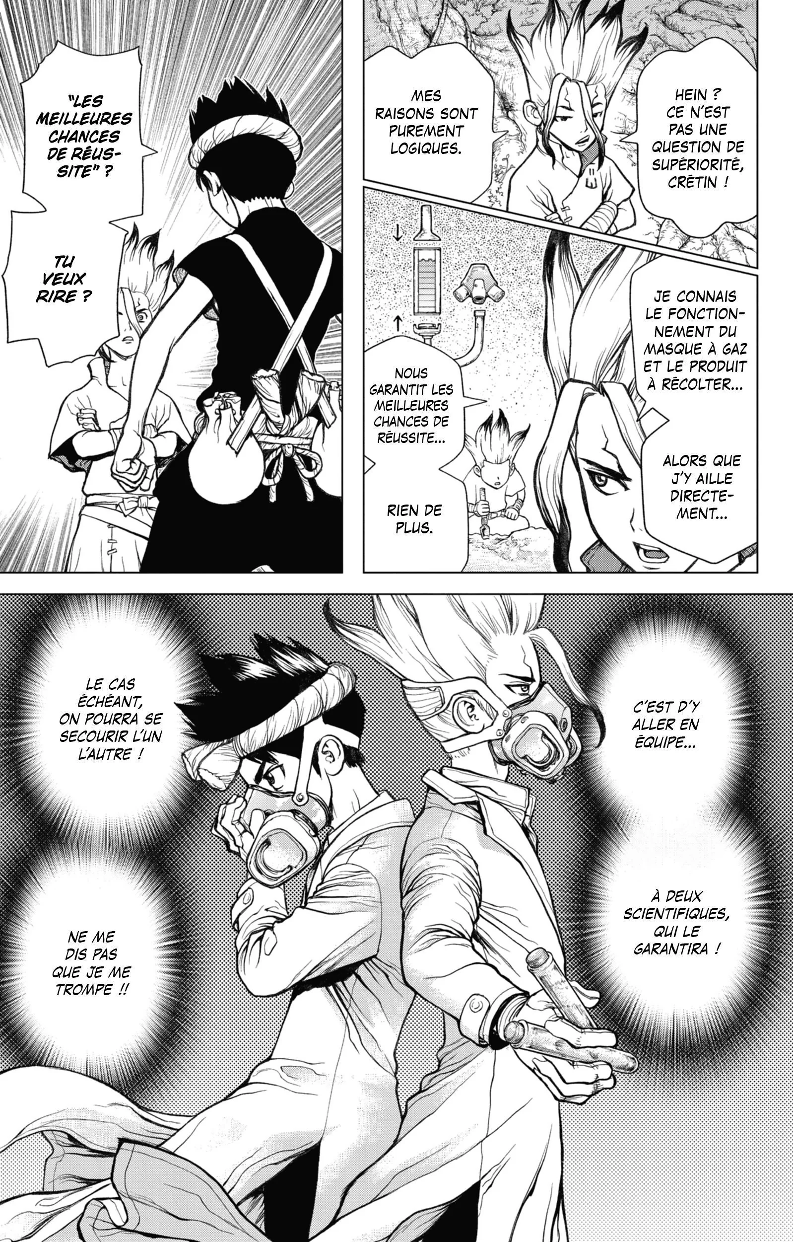 Dr. STONE Chapitre 4 - Page 113