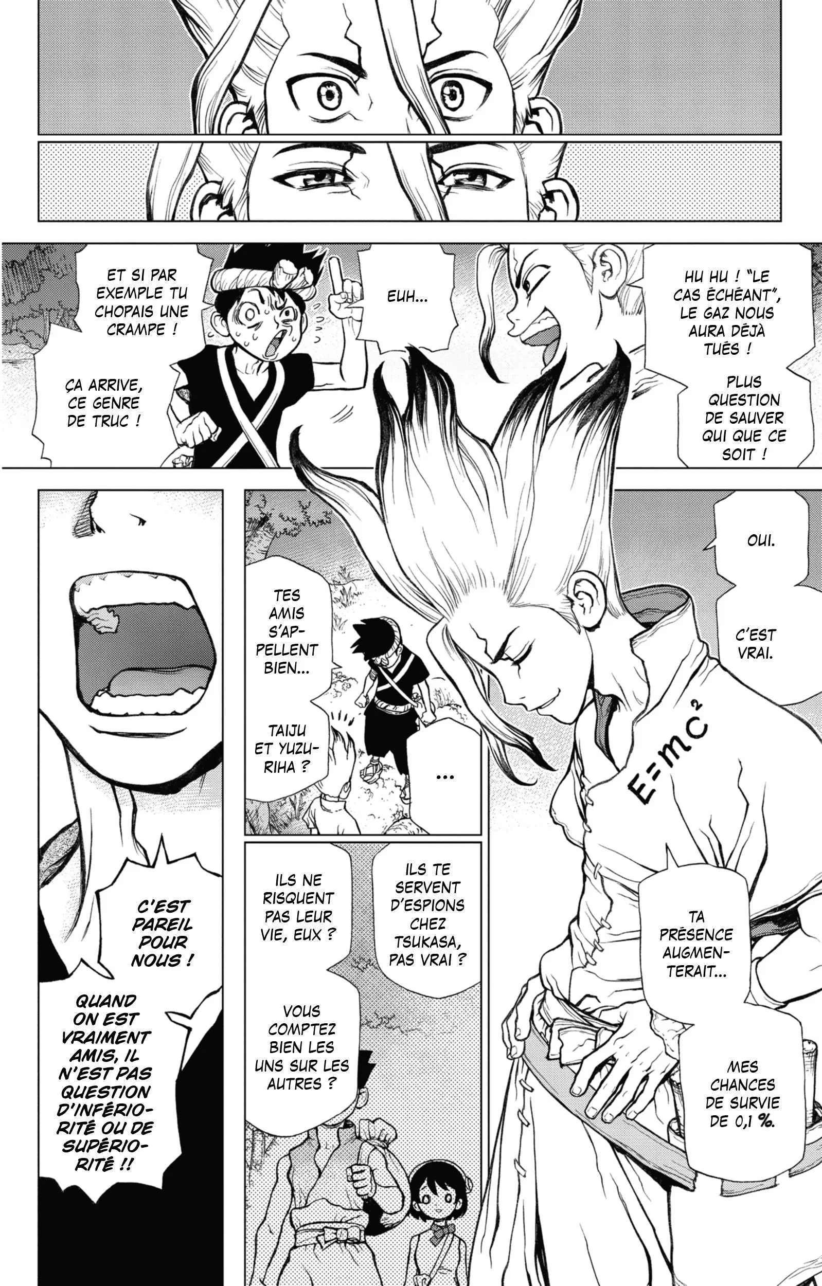 Dr. STONE Chapitre 4 - Page 114