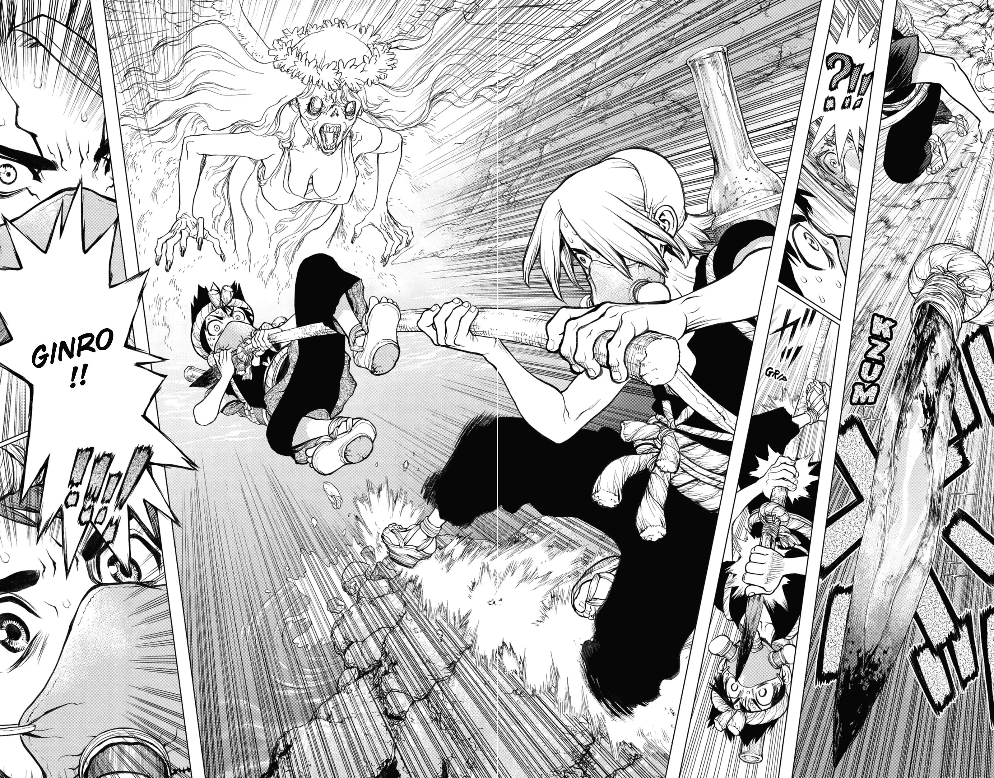 Dr. STONE Chapitre 4 - Page 134