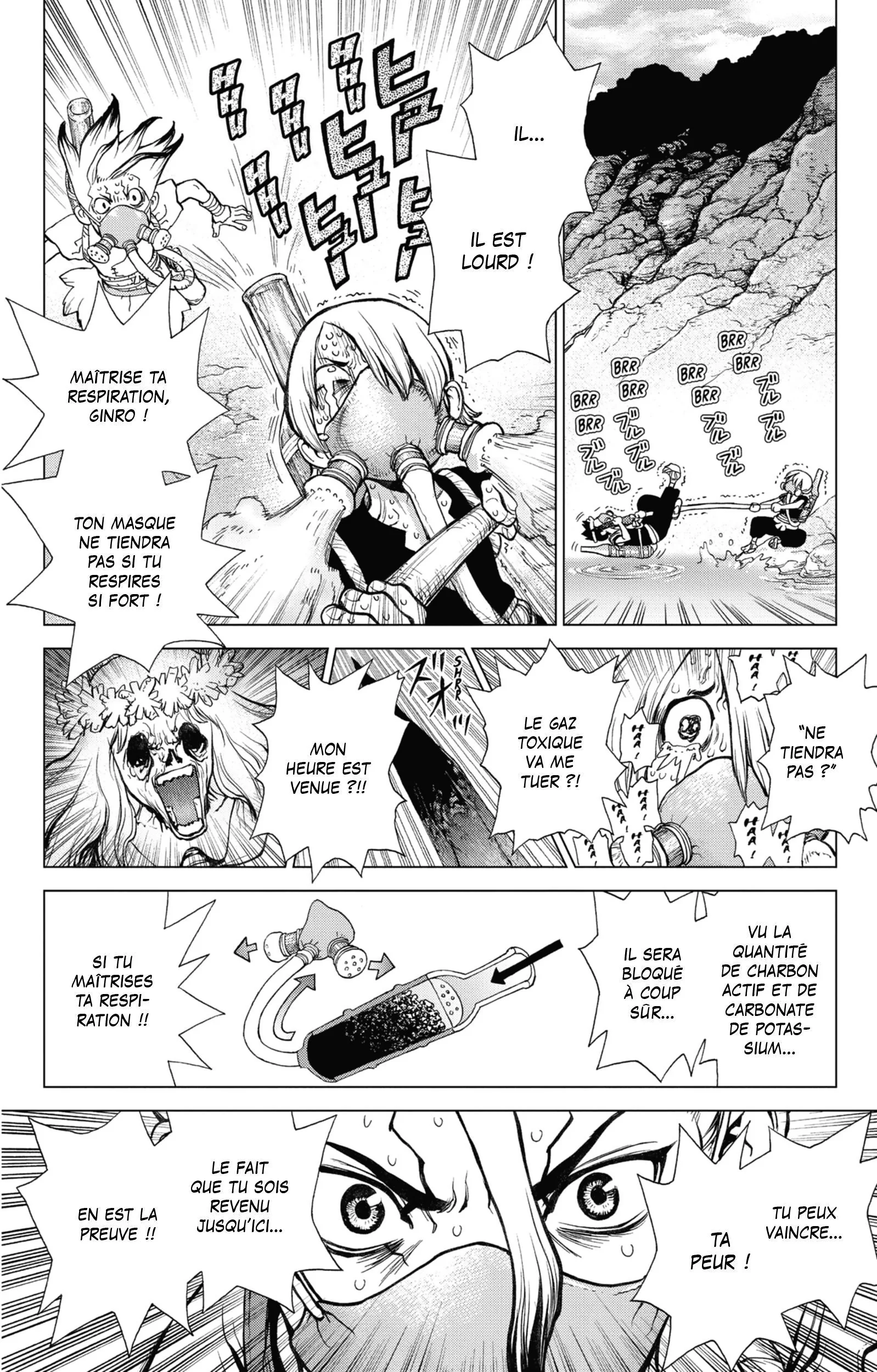 Dr. STONE Chapitre 4 - Page 135