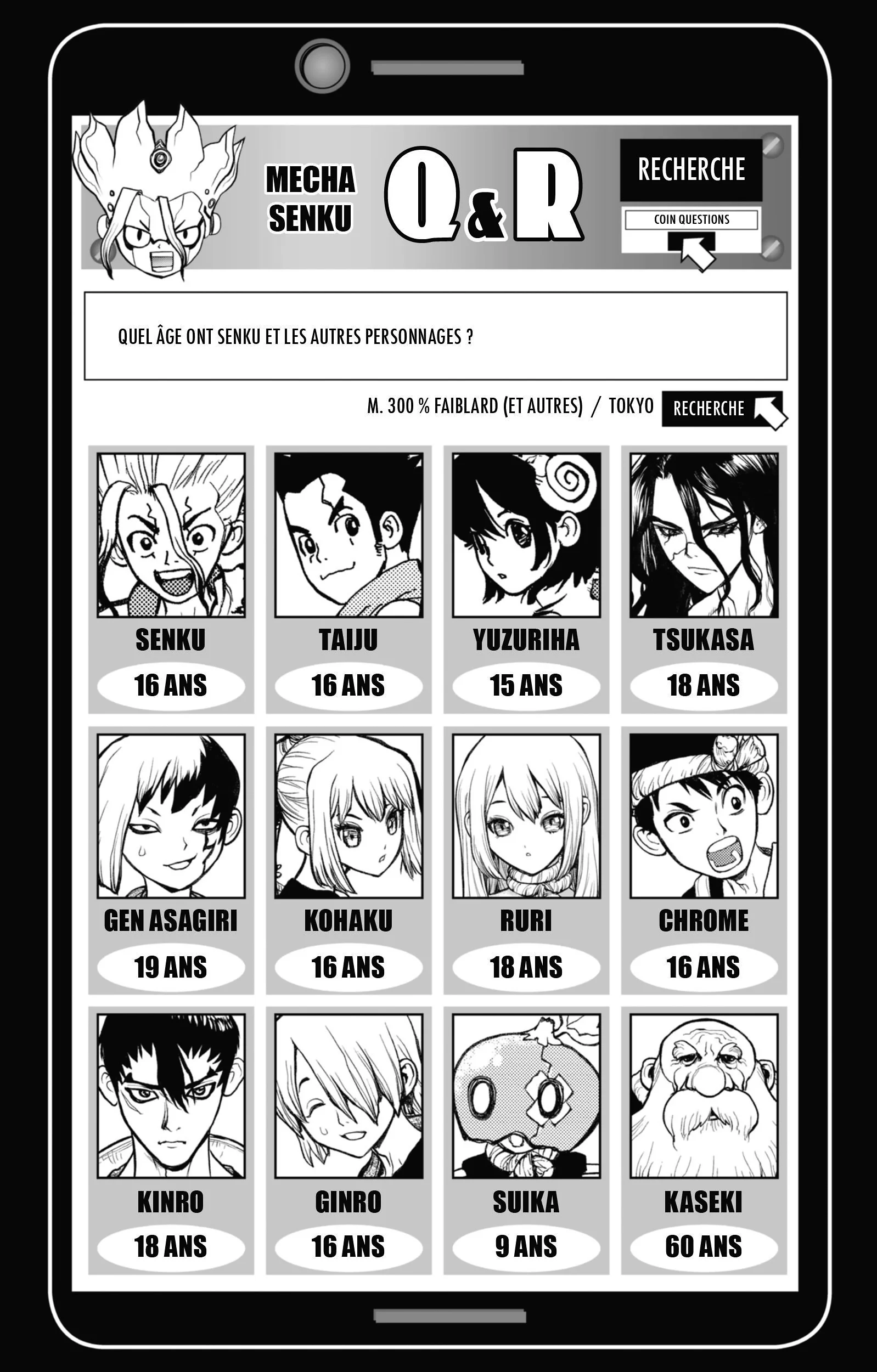 Dr. STONE Chapitre 4 - Page 138