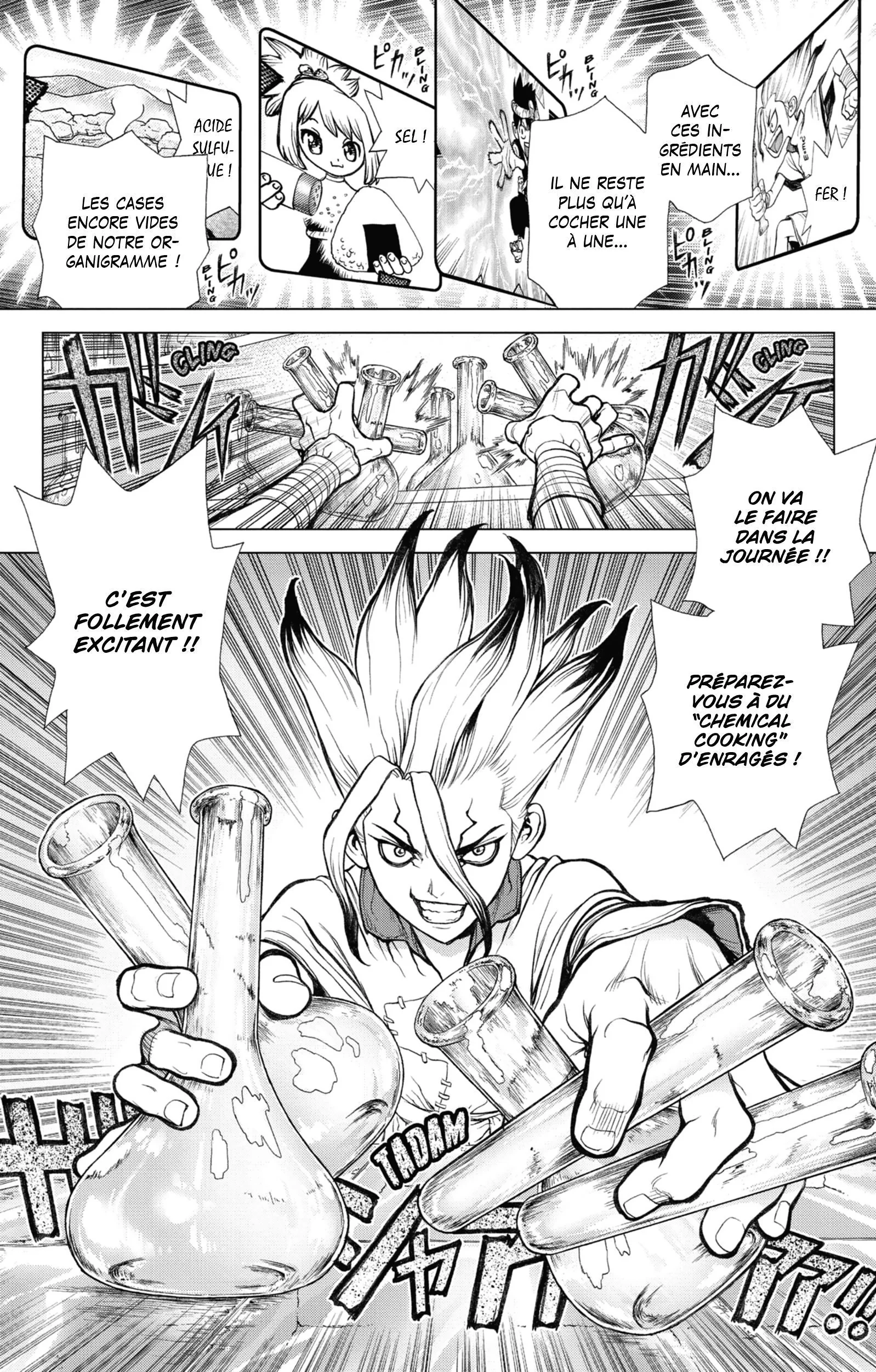 Dr. STONE Chapitre 4 - Page 140
