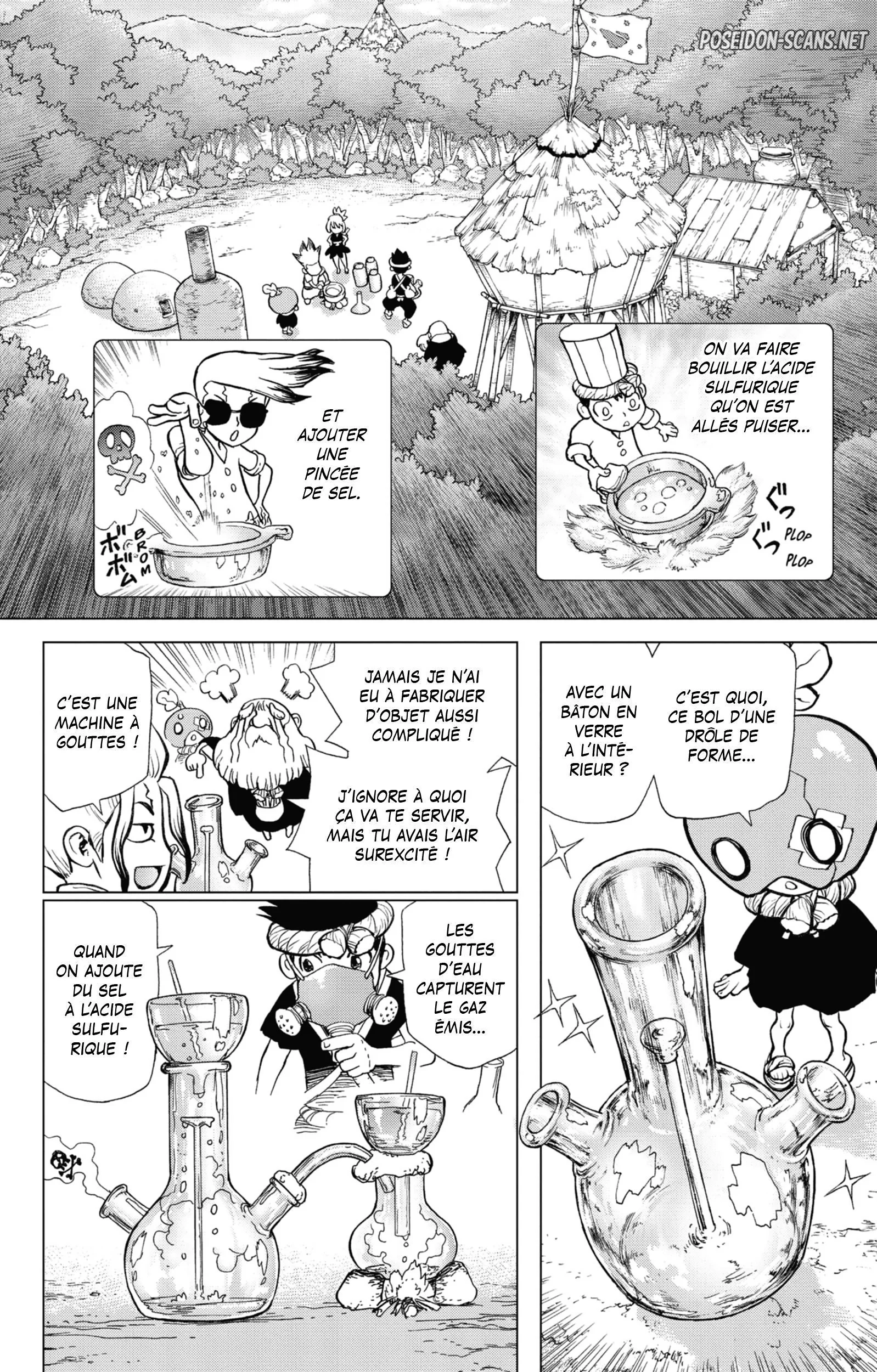 Dr. STONE Chapitre 4 - Page 142