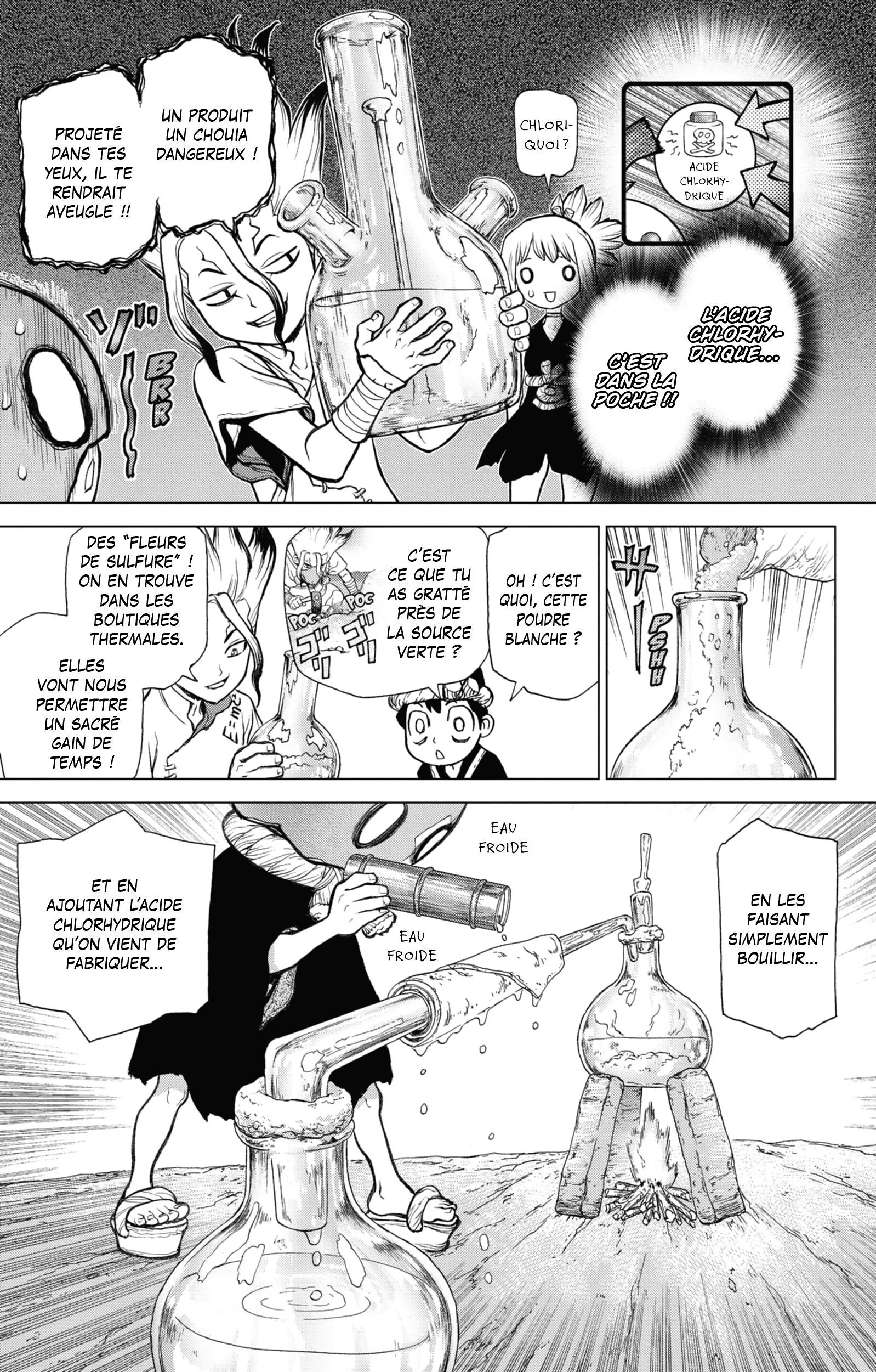 Dr. STONE Chapitre 4 - Page 143