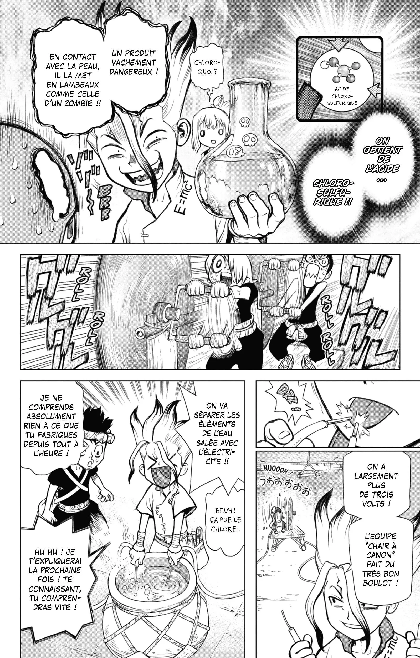 Dr. STONE Chapitre 4 - Page 144