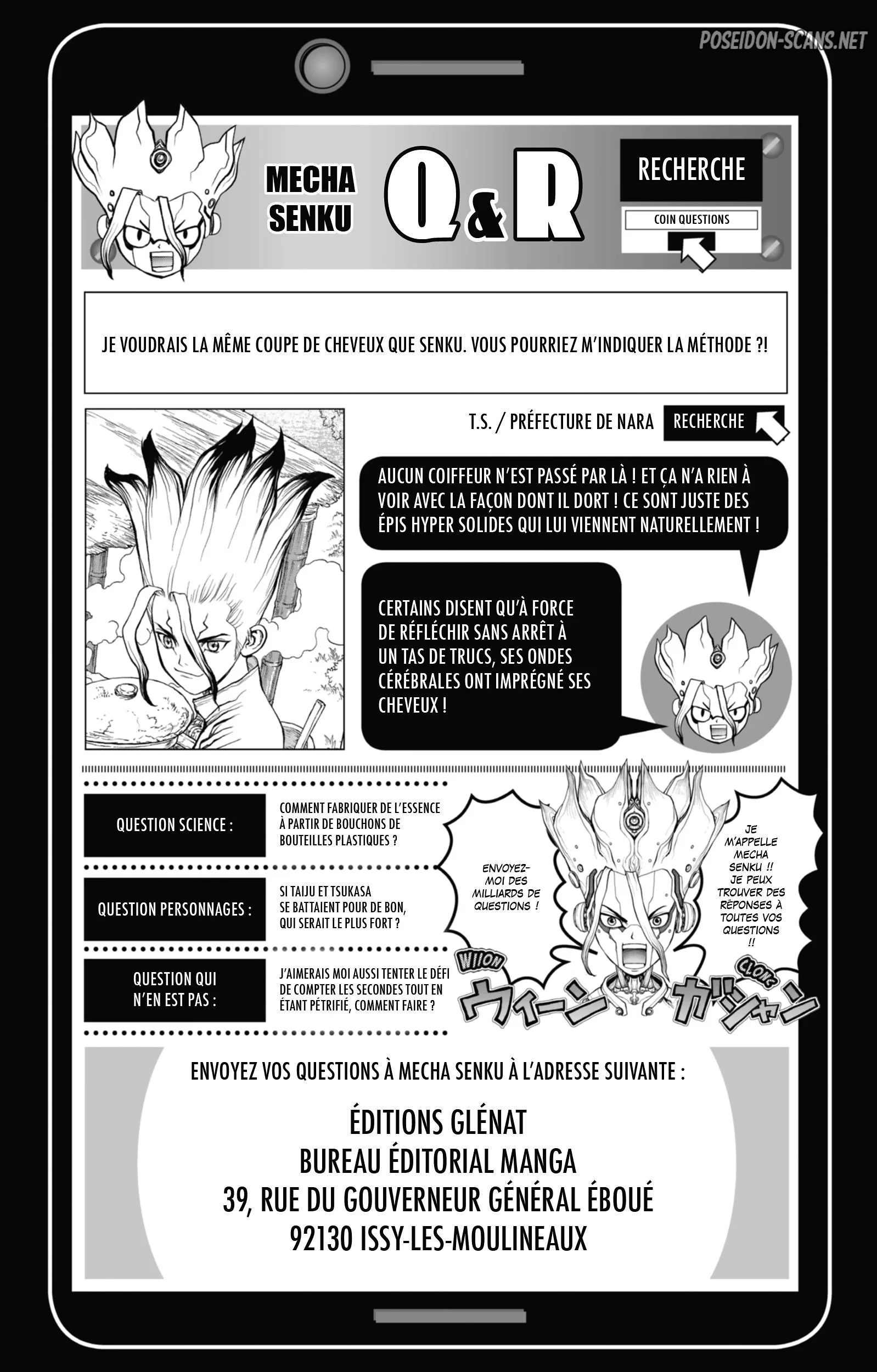 Dr. STONE Chapitre 4 - Page 157