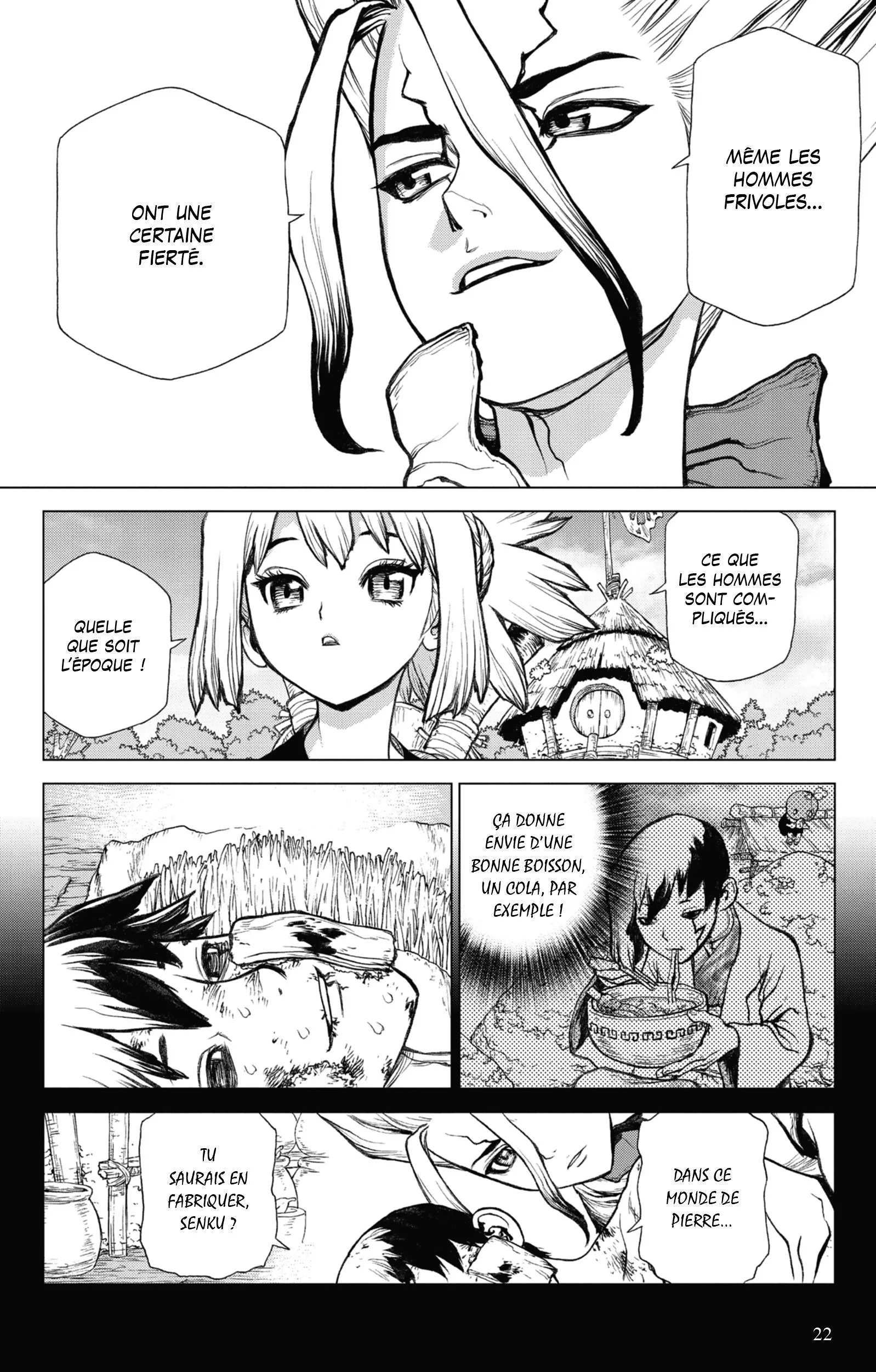 Dr. STONE Chapitre 4 - Page 21
