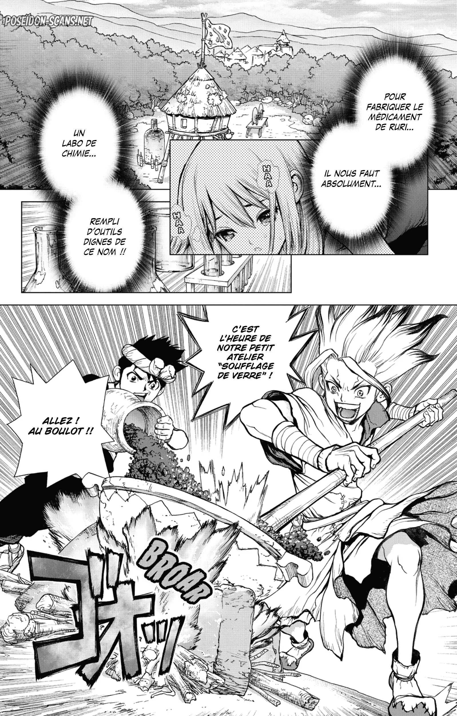 Dr. STONE Chapitre 4 - Page 64