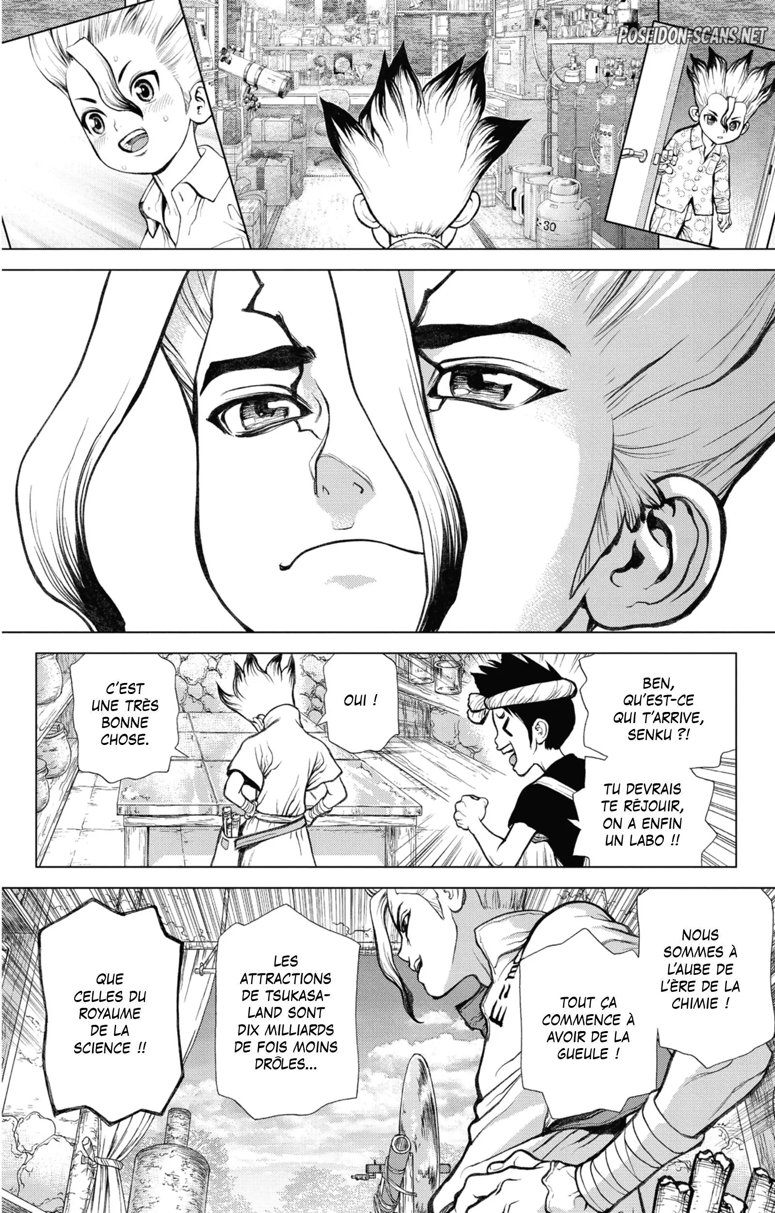 Dr. STONE Chapitre 4 - Page 76