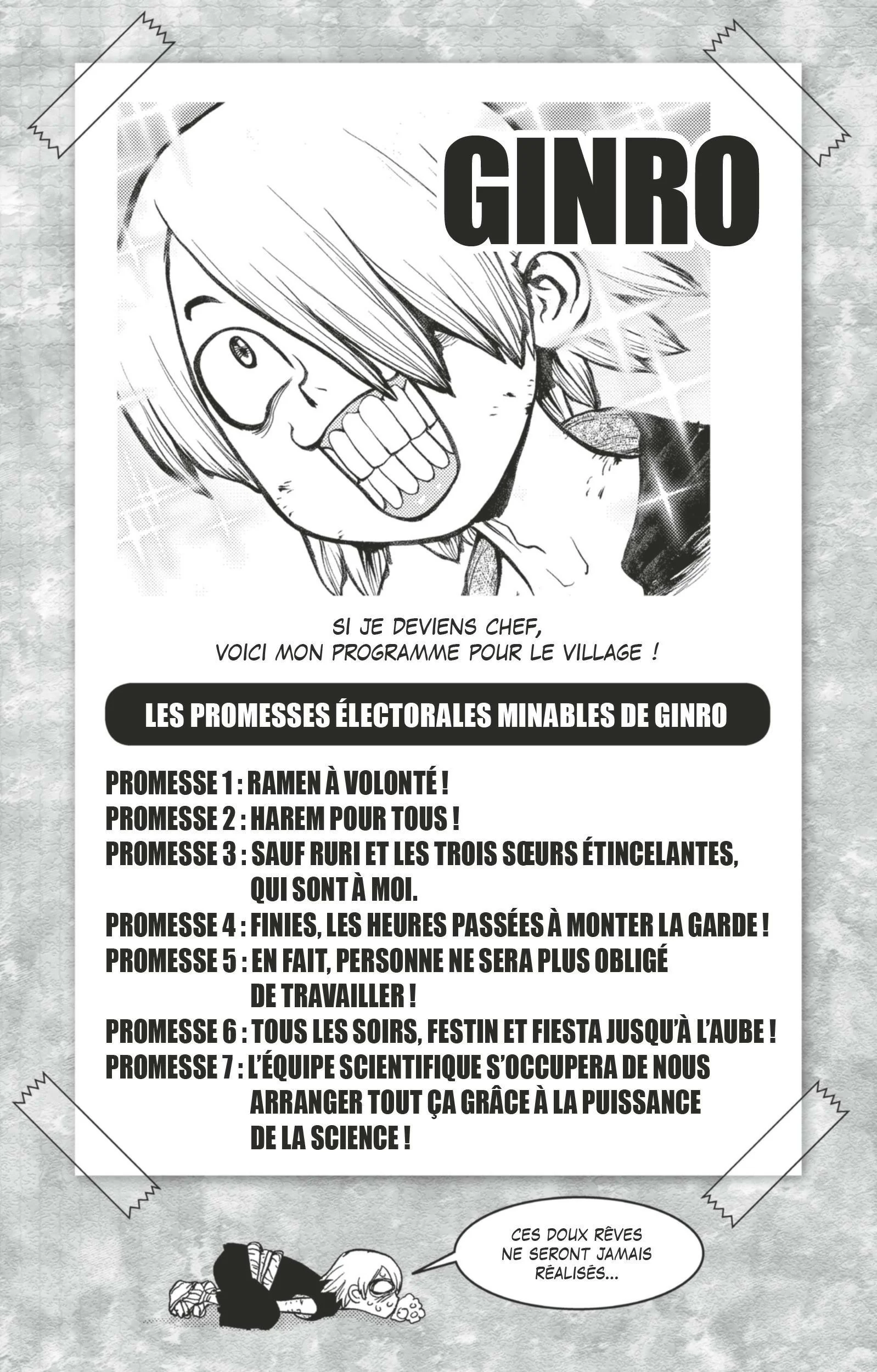 Dr. STONE Chapitre 5 - Page 107