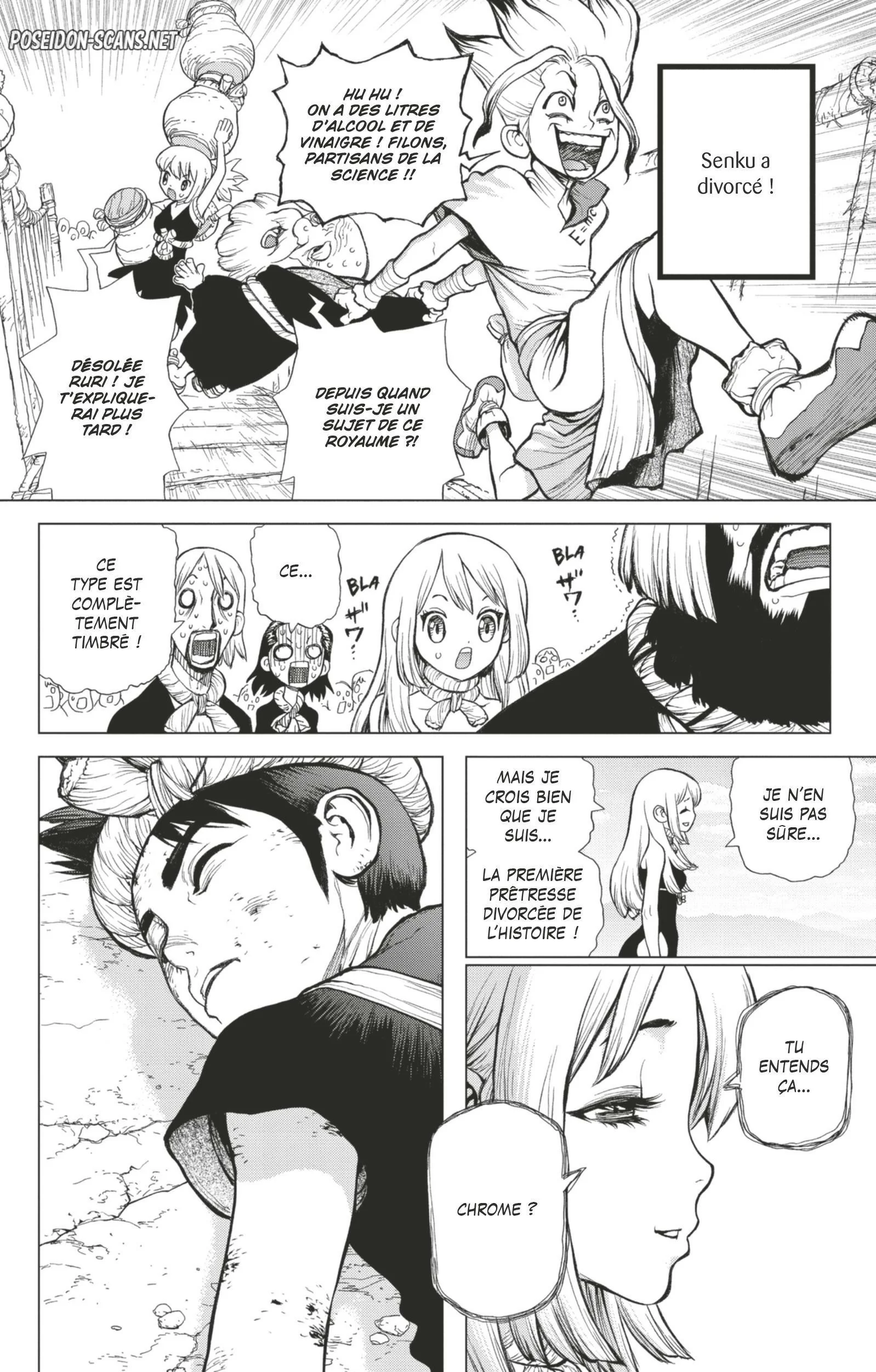 Dr. STONE Chapitre 5 - Page 115