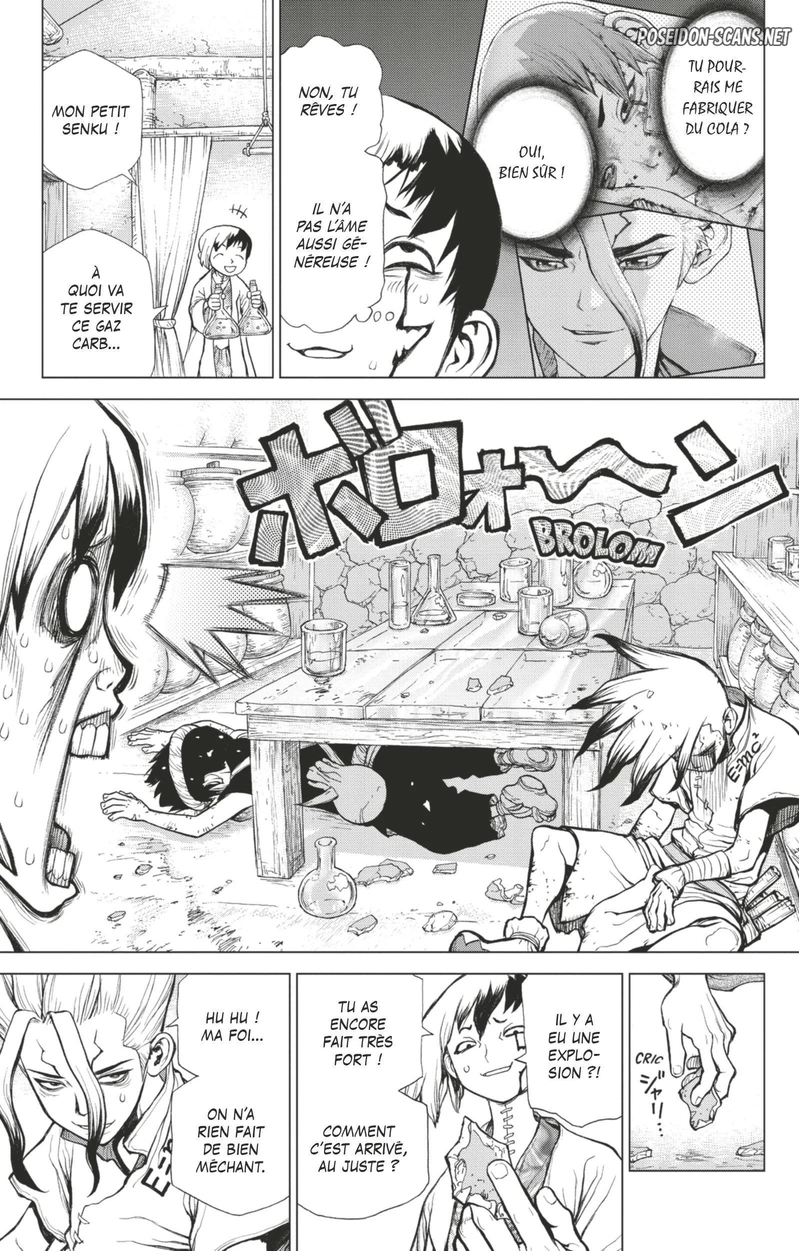 Dr. STONE Chapitre 5 - Page 124