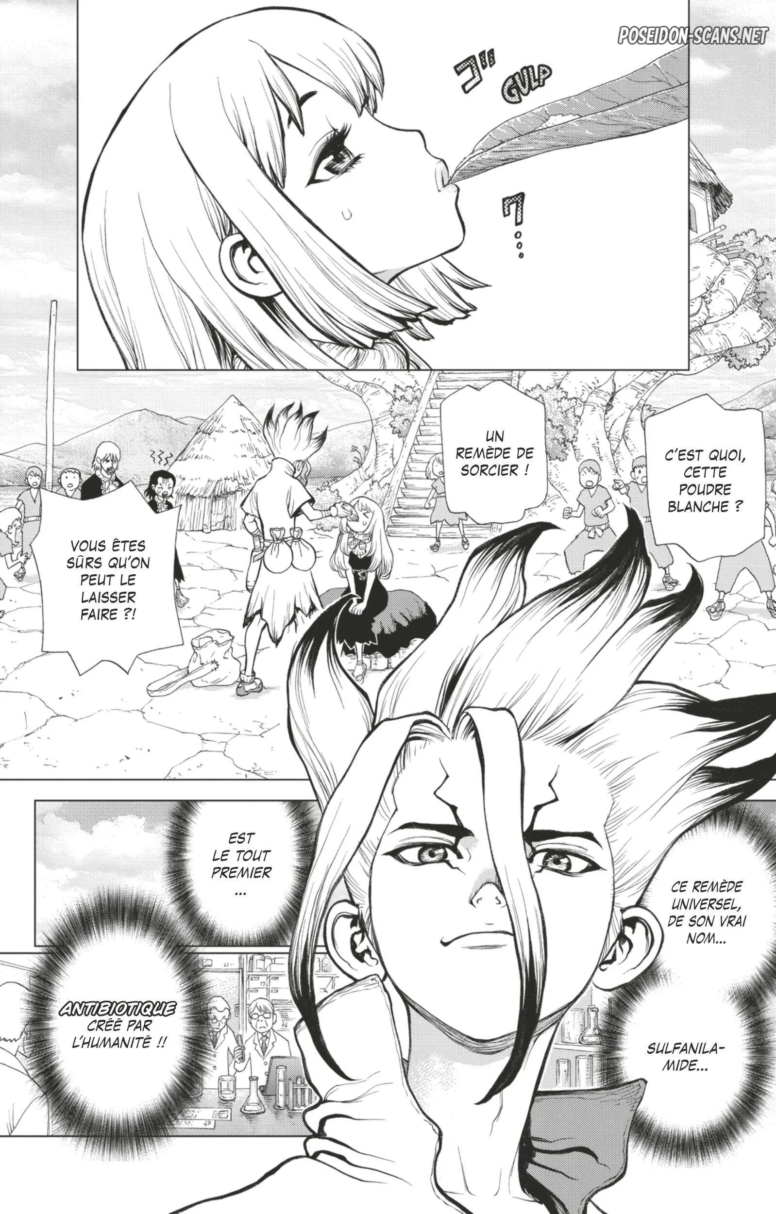 Dr. STONE Chapitre 5 - Page 133