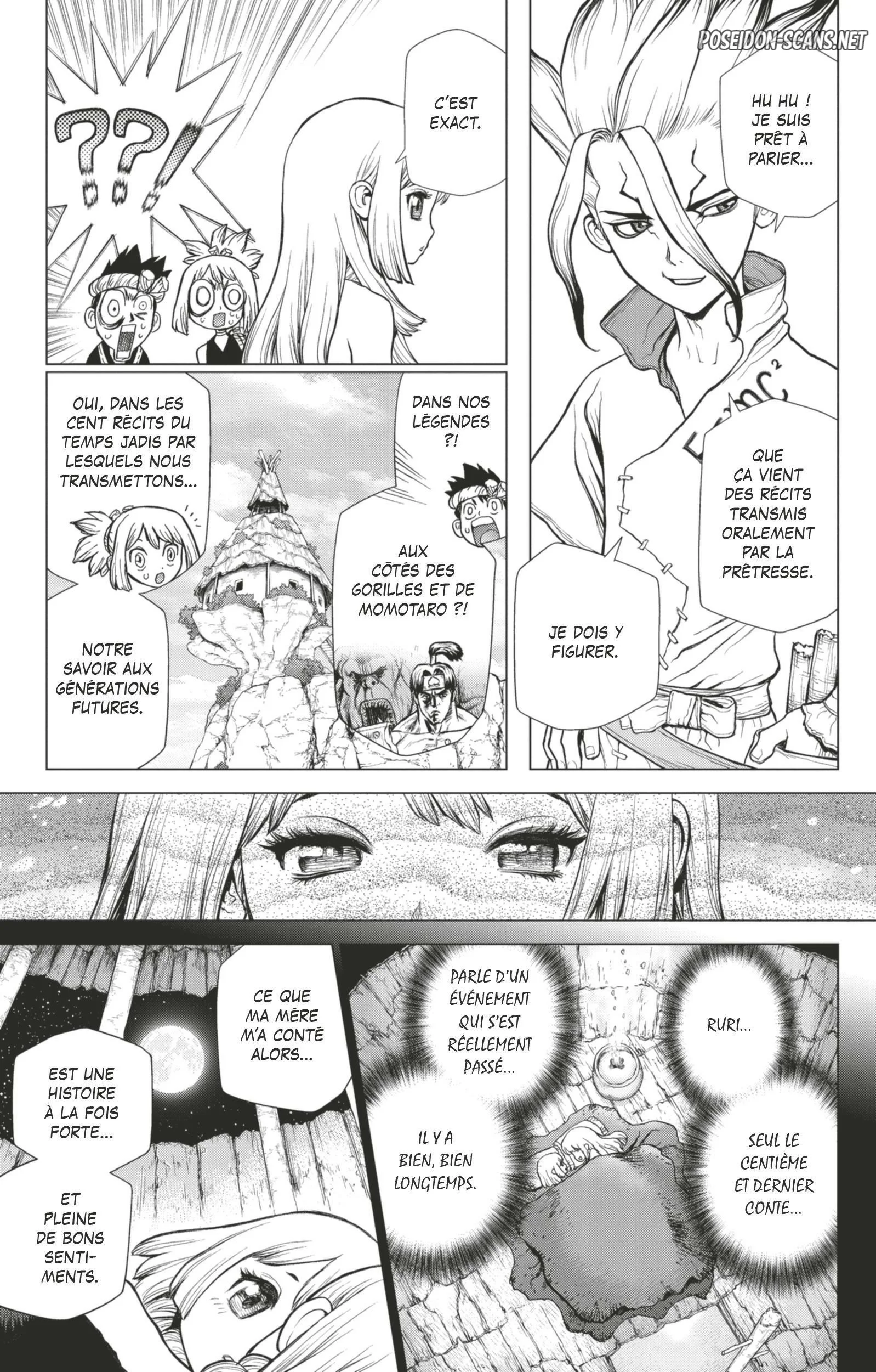 Dr. STONE Chapitre 5 - Page 154