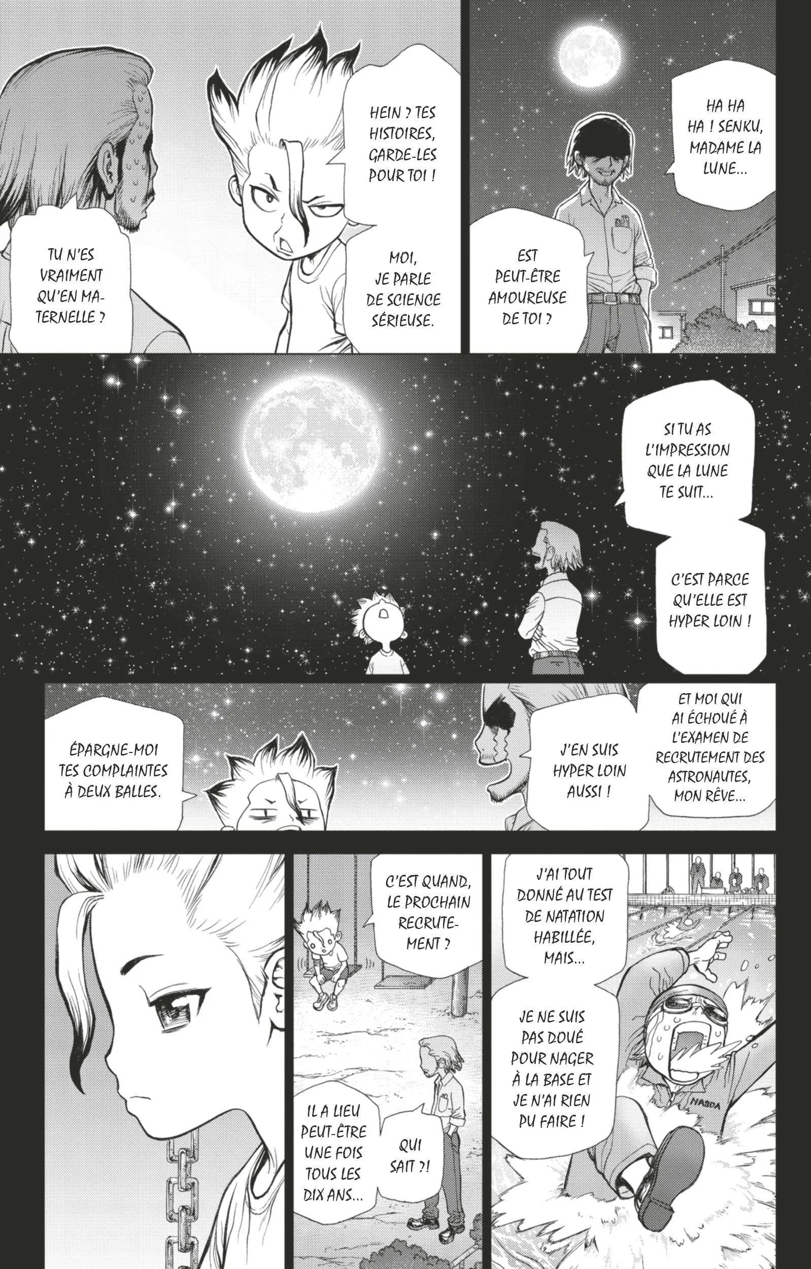 Dr. STONE Chapitre 5 - Page 158