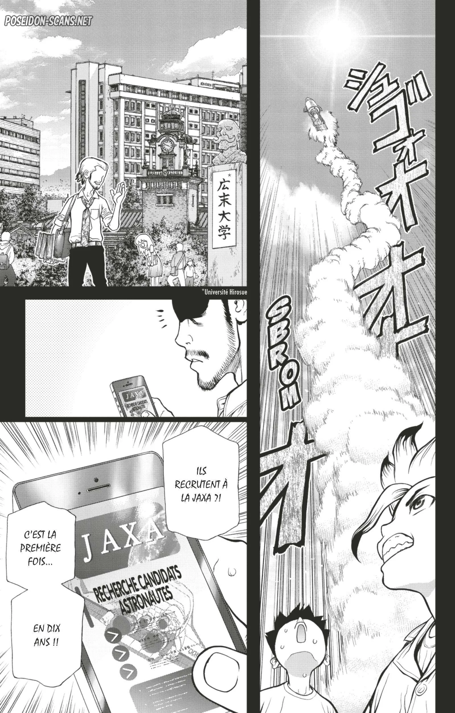 Dr. STONE Chapitre 5 - Page 160