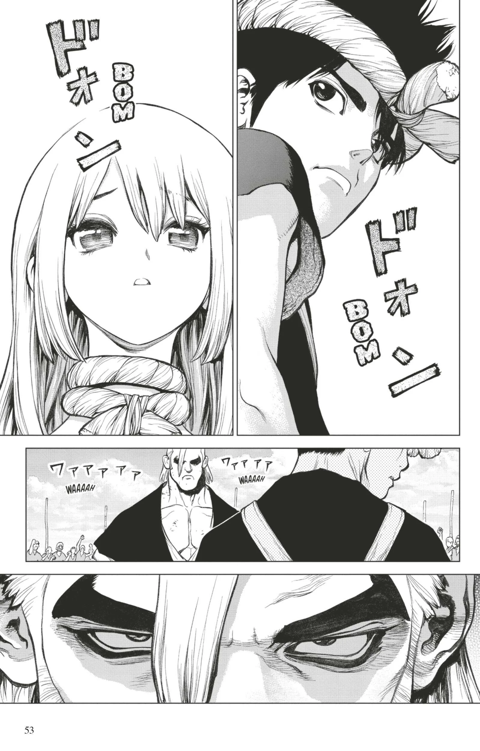 Dr. STONE Chapitre 5 - Page 54