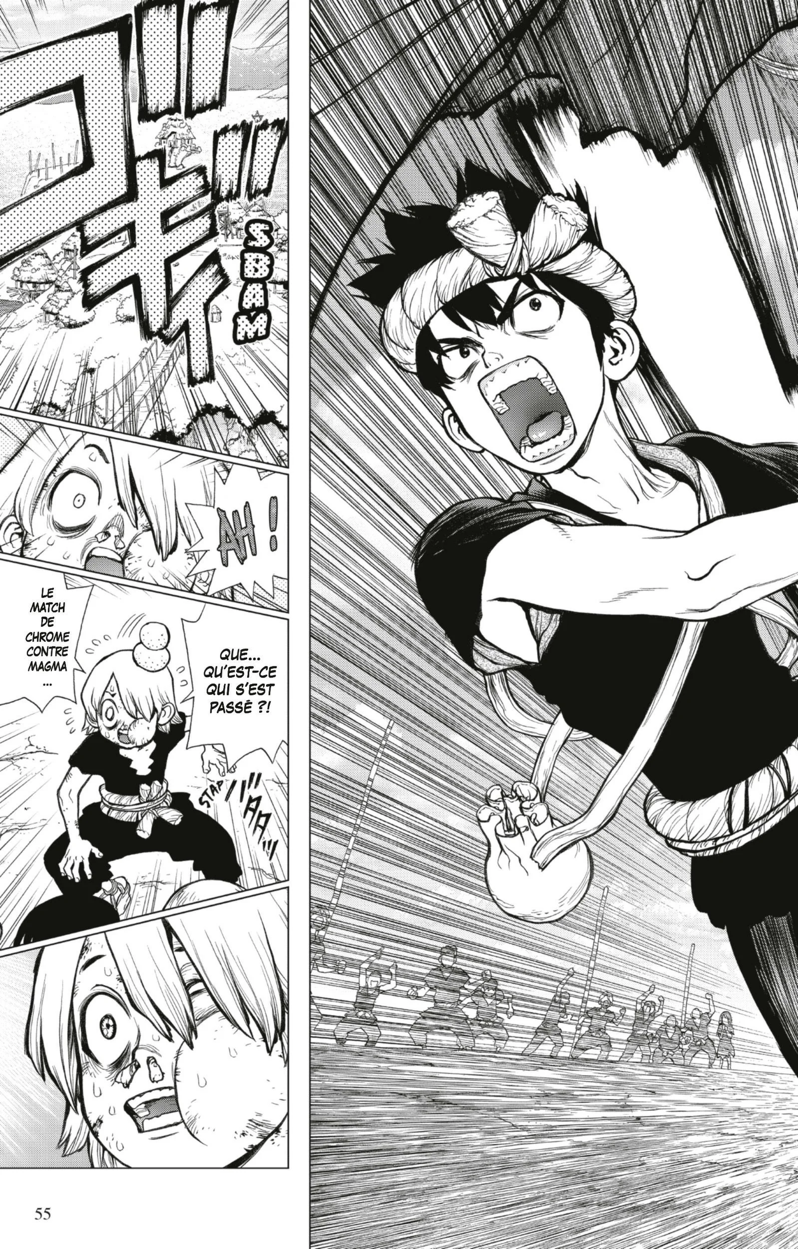 Dr. STONE Chapitre 5 - Page 56